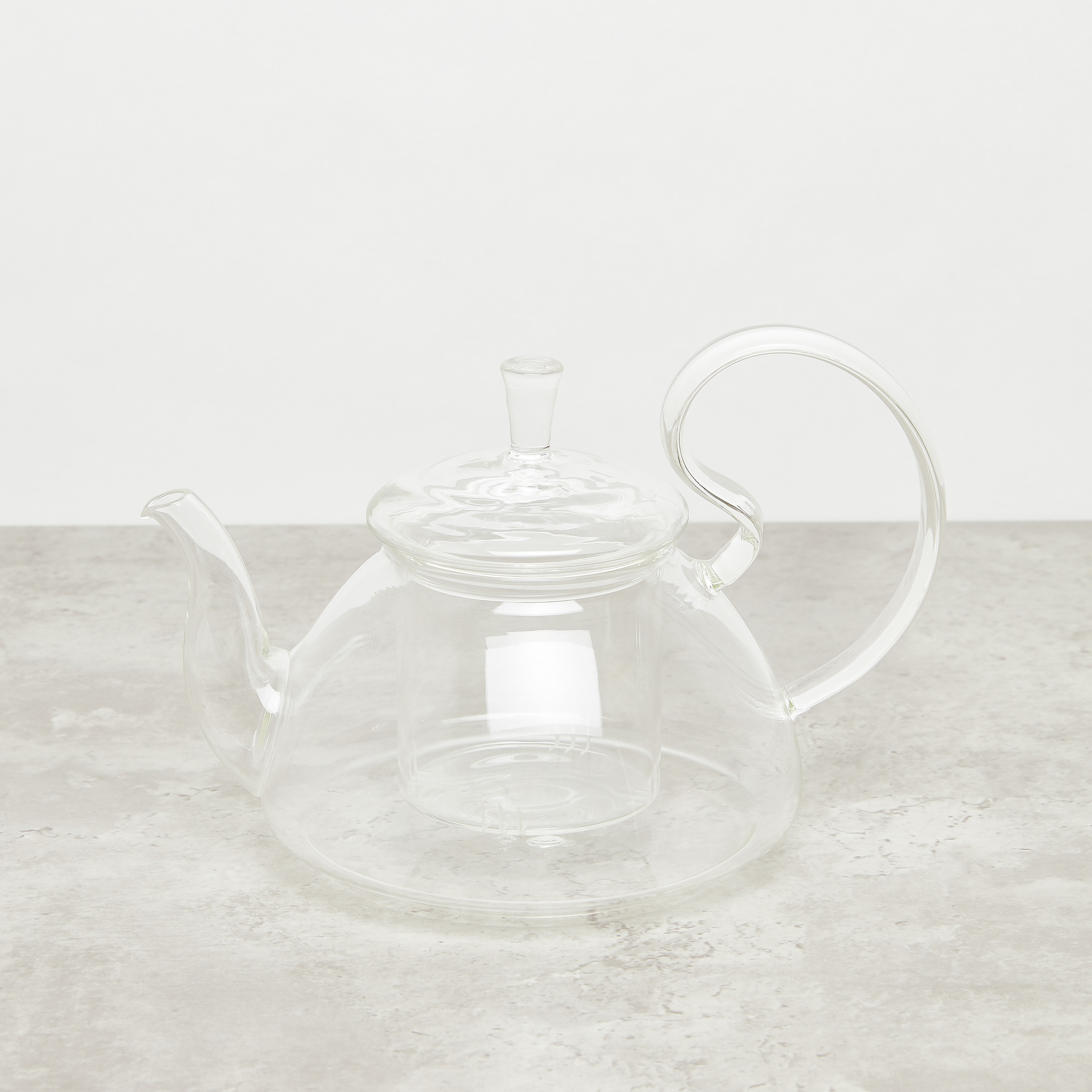 Clear Glass Teapot with Infuser-household-dining-glassware-drinkingglasses-image-1
