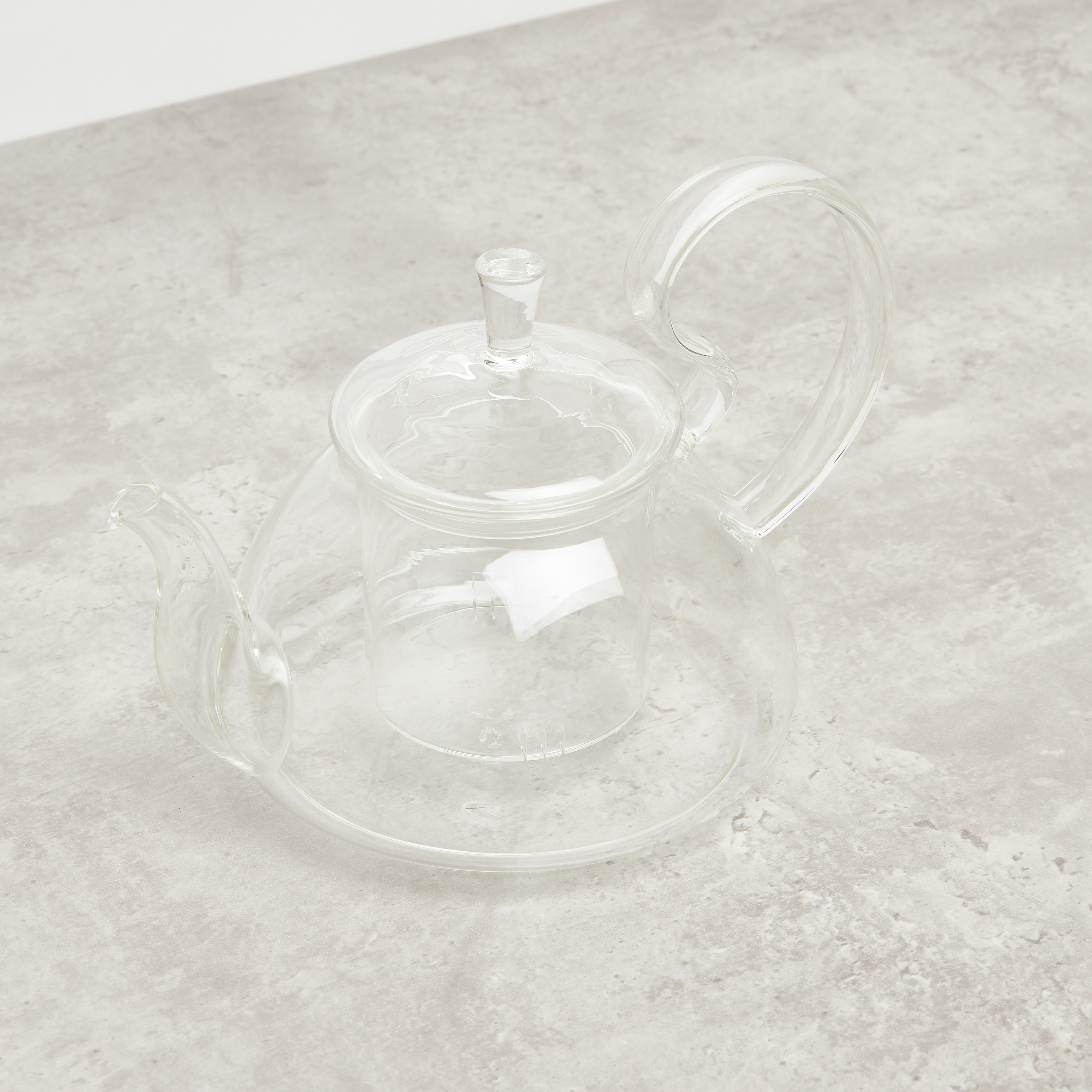 Clear Glass Teapot with Infuser-household-dining-glassware-drinkingglasses-image-2