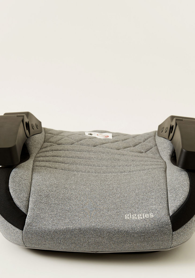 Giggles Transitfix Booster Car Seat - Grey (7 years to 12 years)-Car Seats-image-1