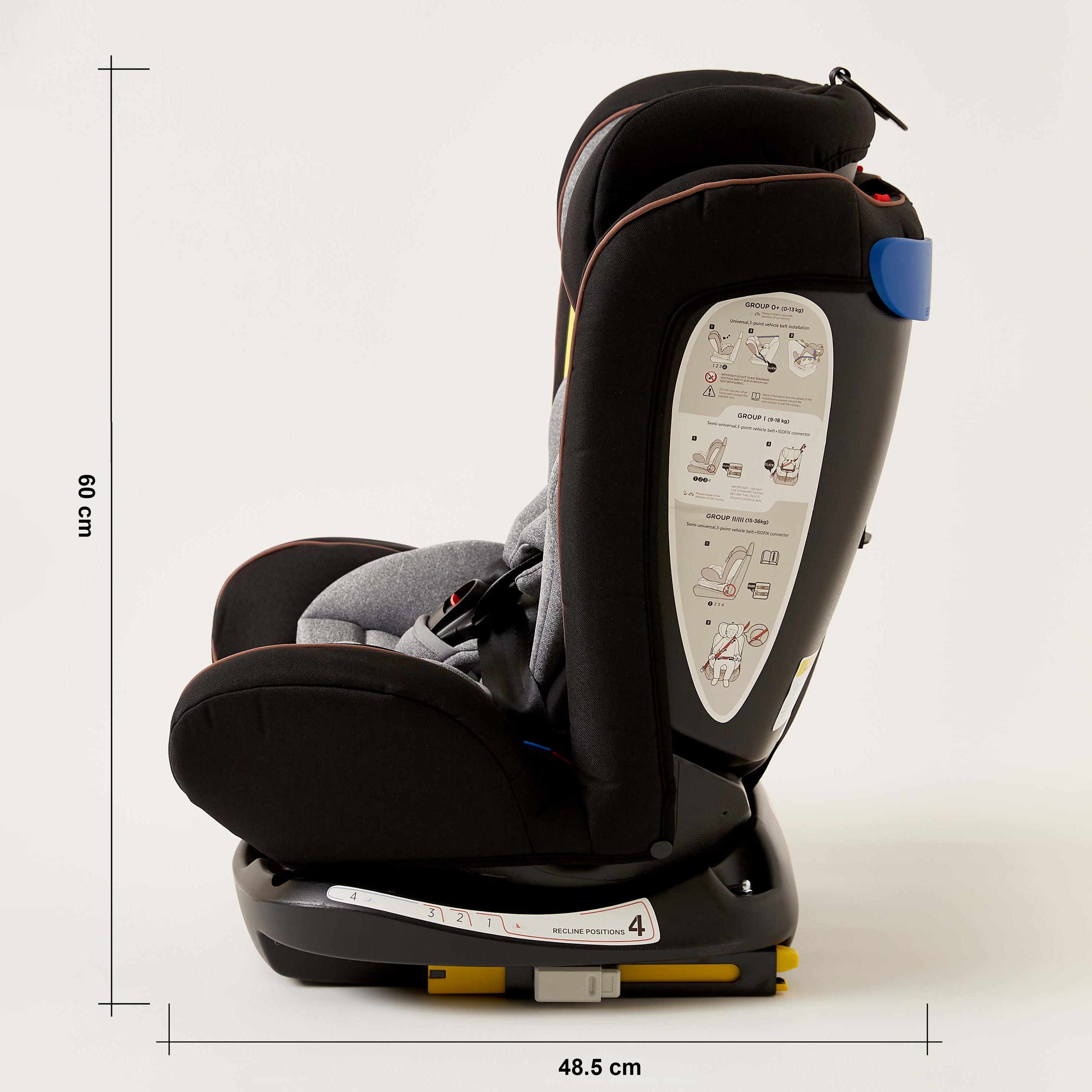 Giggles Globefix Convertible Car Seat with Side Impact Protection and ISOFIX System-baby-gear-carseats-image-10