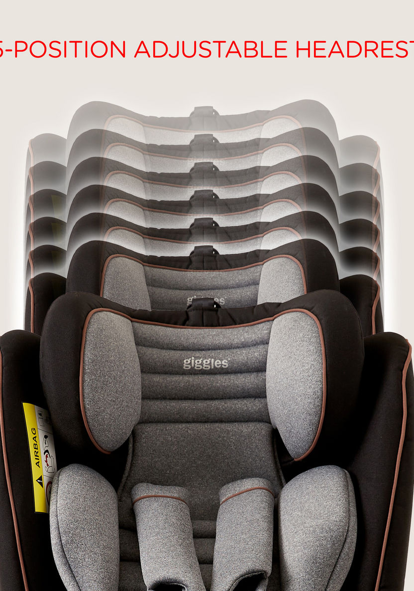 Giggles Globefix 3-in-1 Convertible Car Seat (Ages 1 to 12 years)-Car Seats-image-4