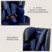 Giggles Originfix 3-in-1 Toddler Carseat (Ages 1-12 years)-Car Seats-thumbnail-6