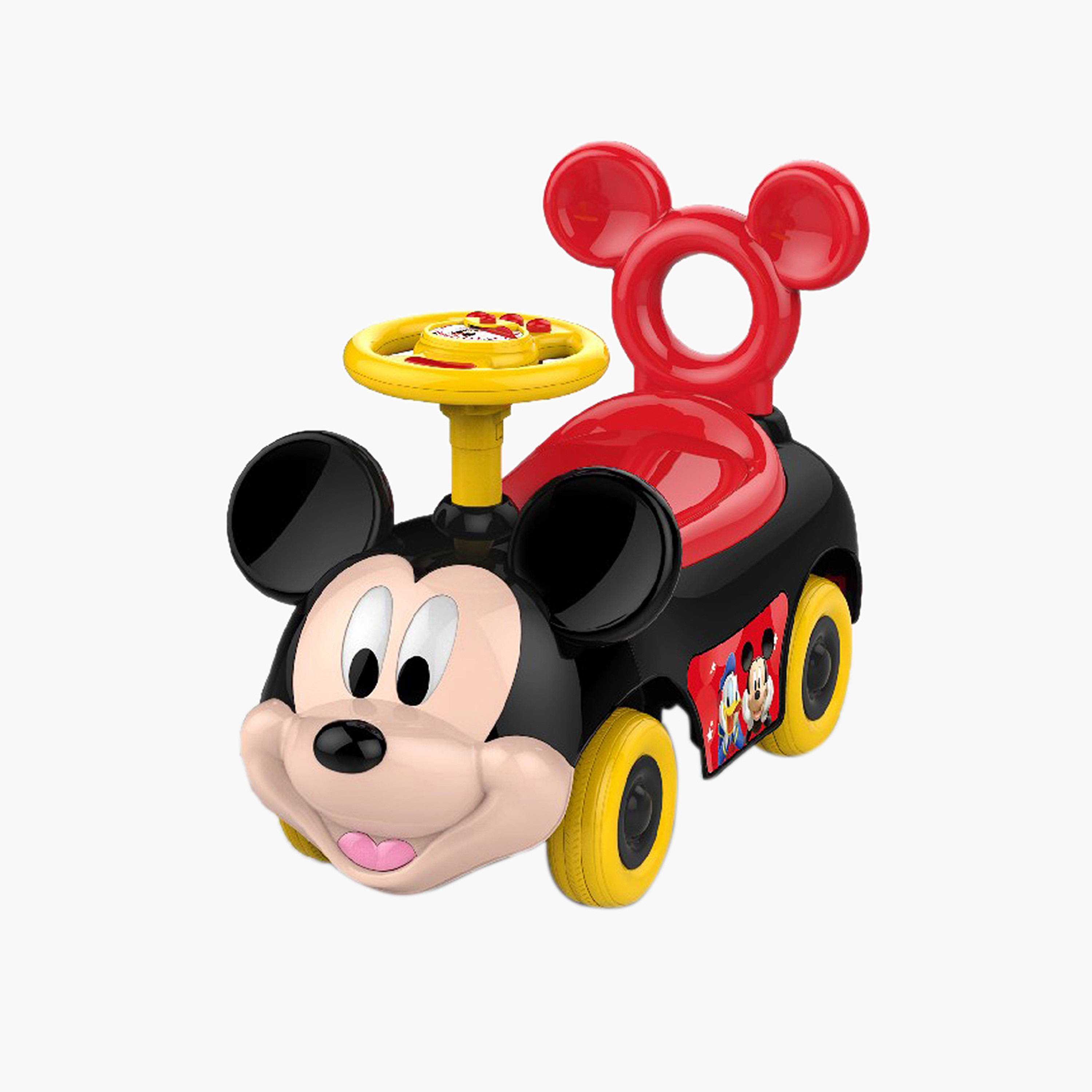 mickey push car