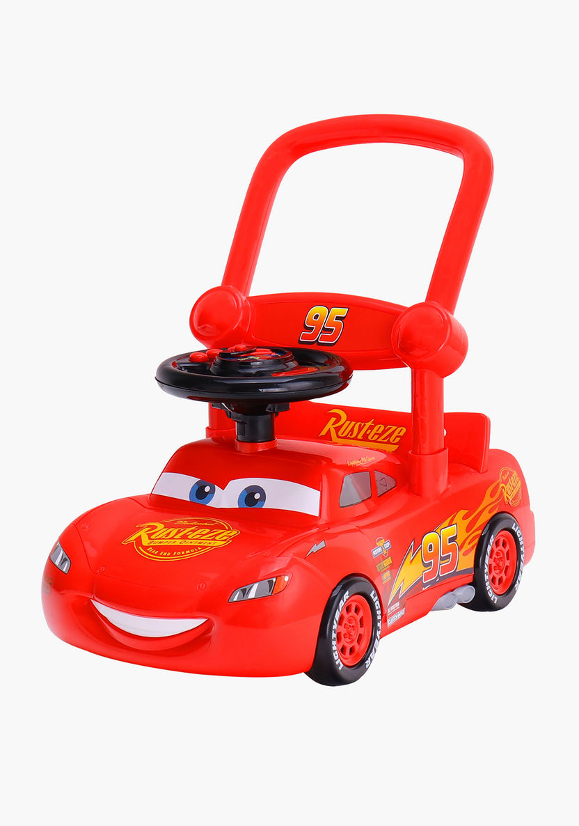 Disney Lighting McQueen Sit to Stand Walker-Bikes and Ride ons-image-0