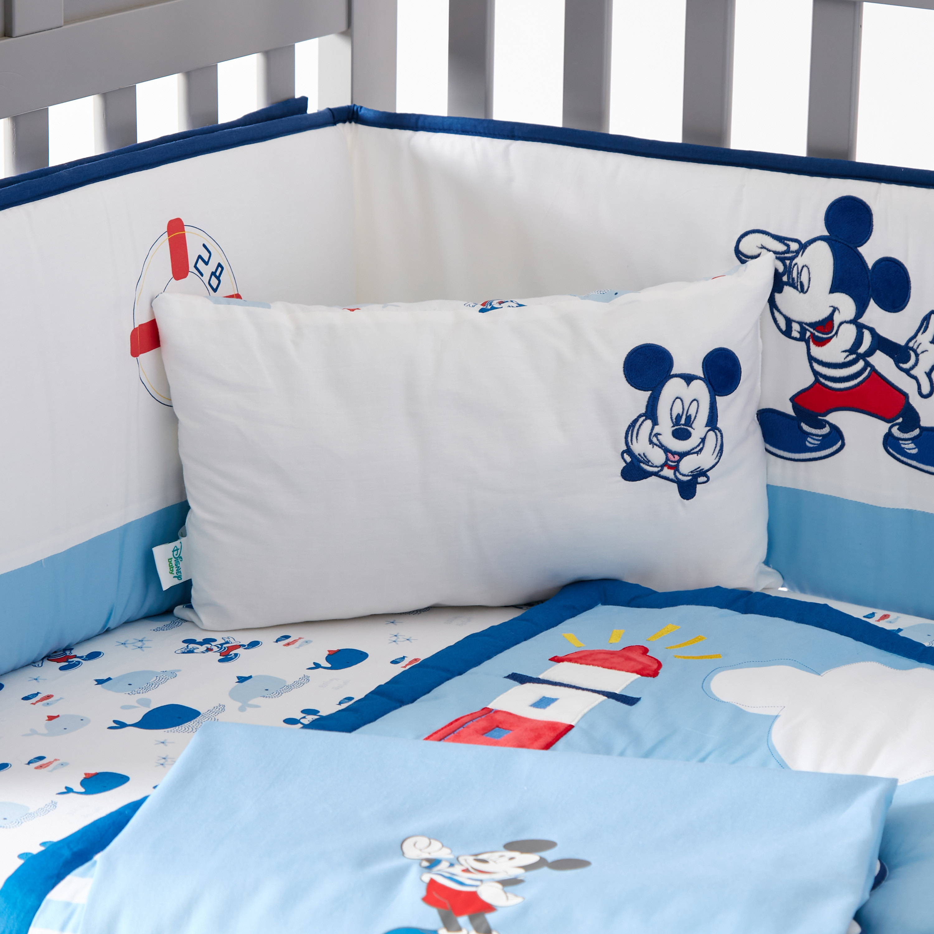 Mickey mouse baby bedding hot sale set