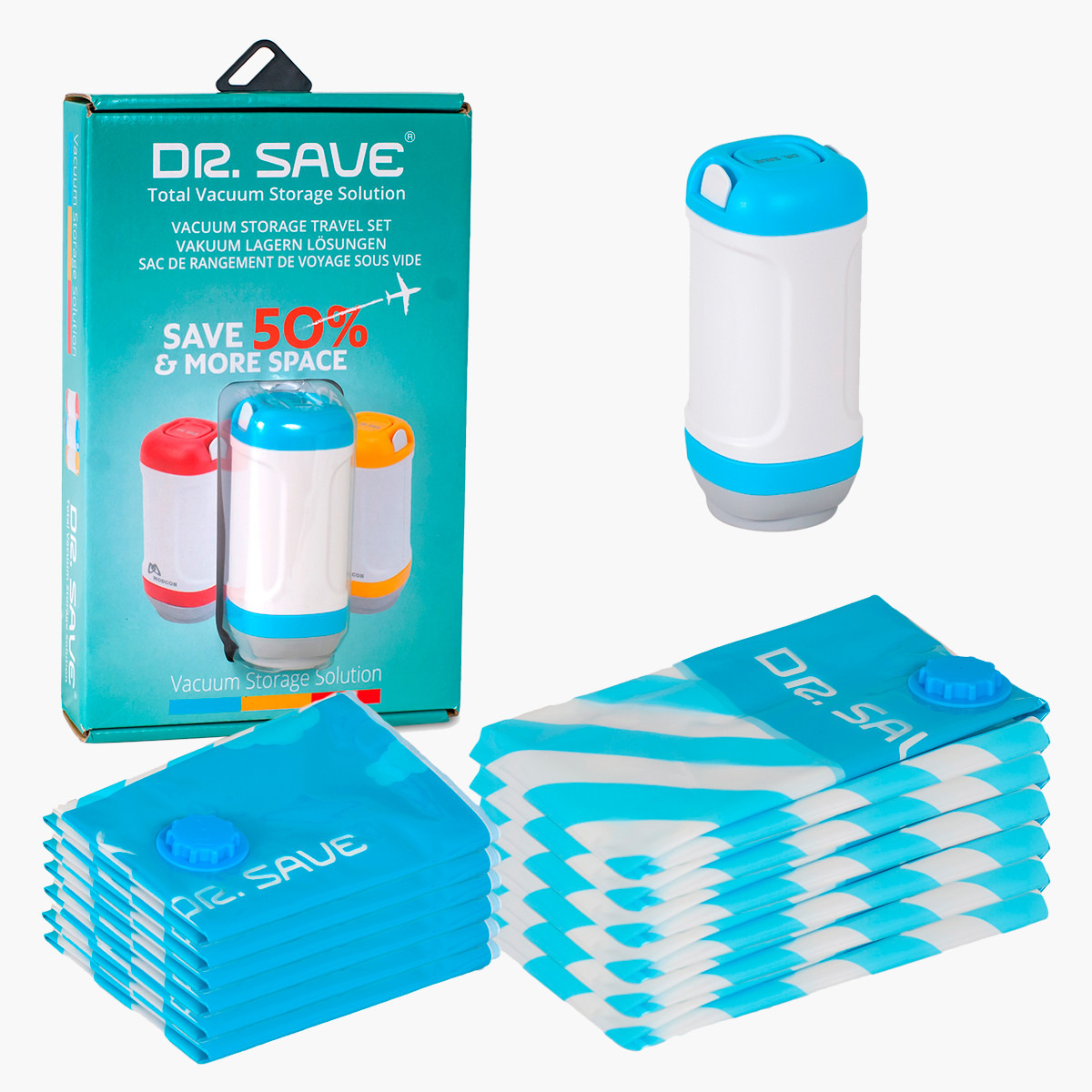 Dr save vacuum online travel kit