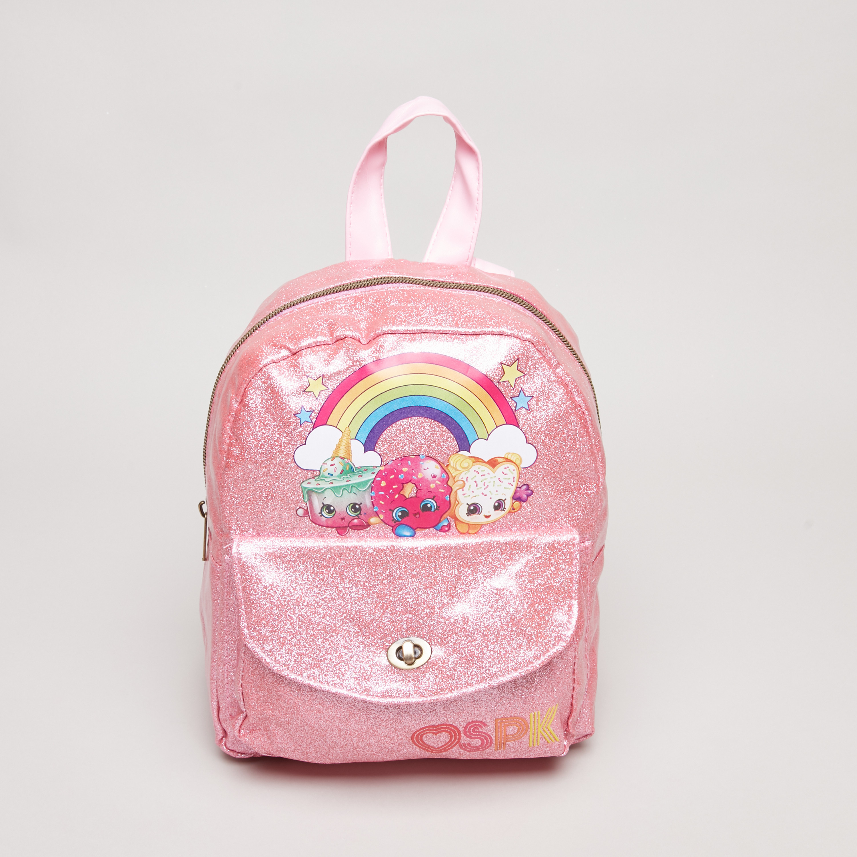 Shopkins Printed Backpack with Adjustable Shoulder Straps-girls-accessories-bags-image-1