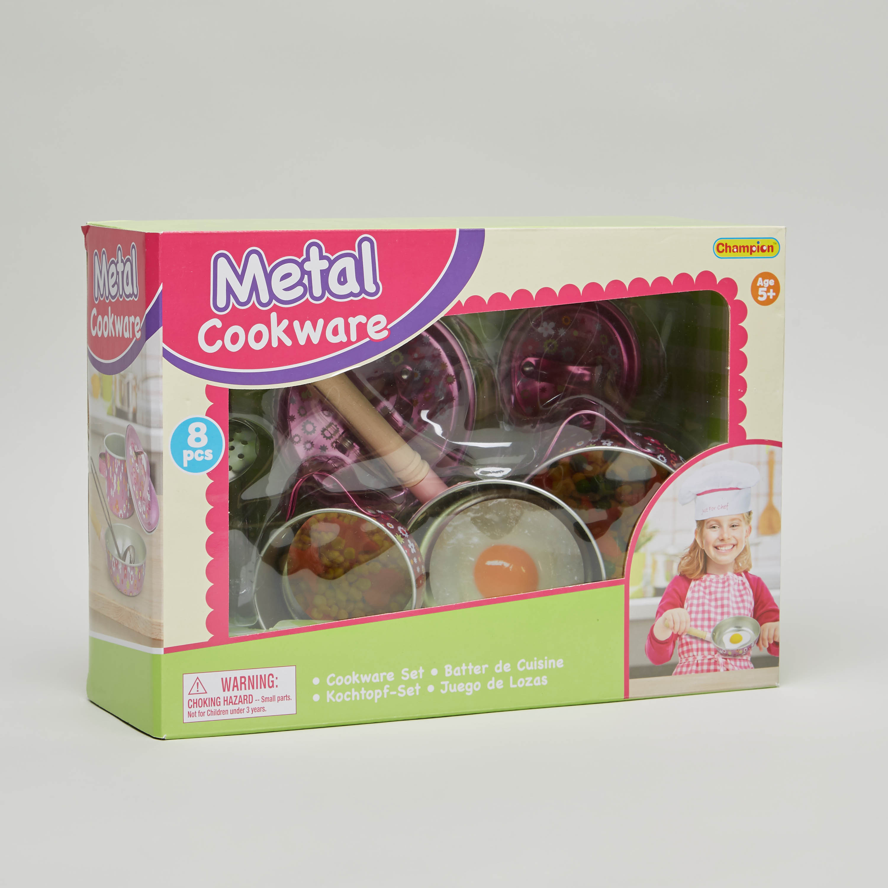 Champion Printed 8-Piece Cookware Playset-toys-roleplay-kitchensets-image-1