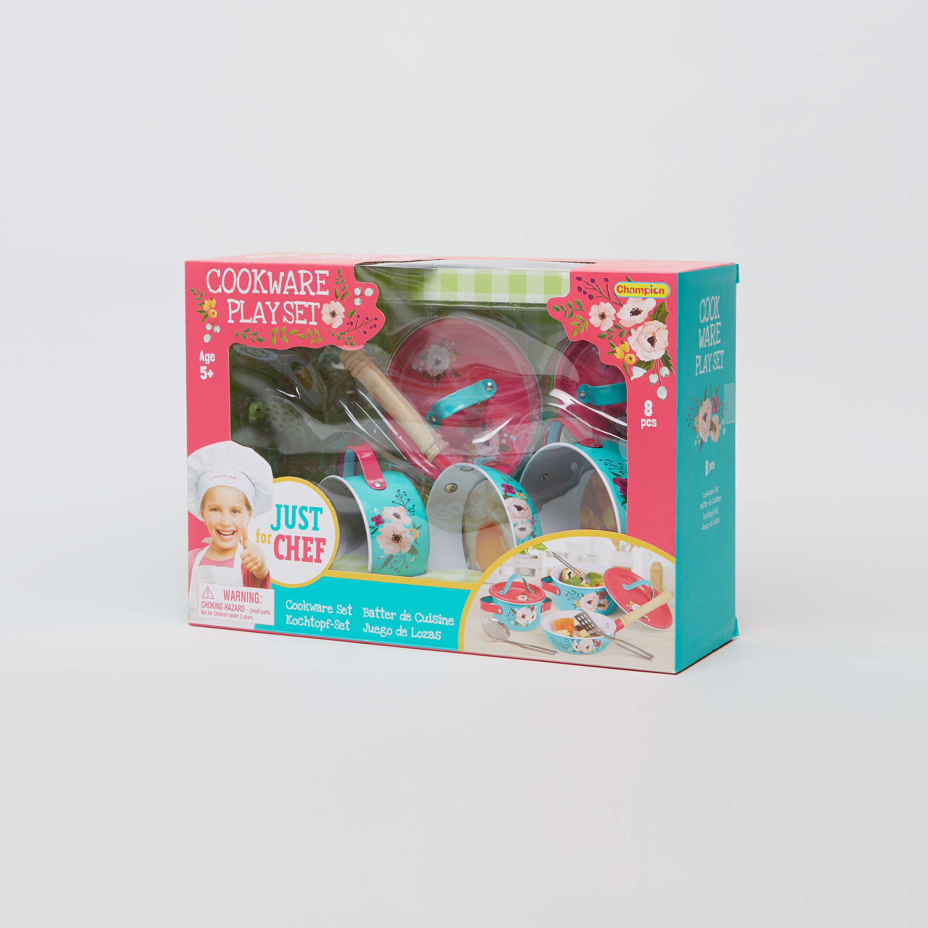 Champion Printed 8-Piece Cookware Playset-toys-roleplay-kitchensets-image-3