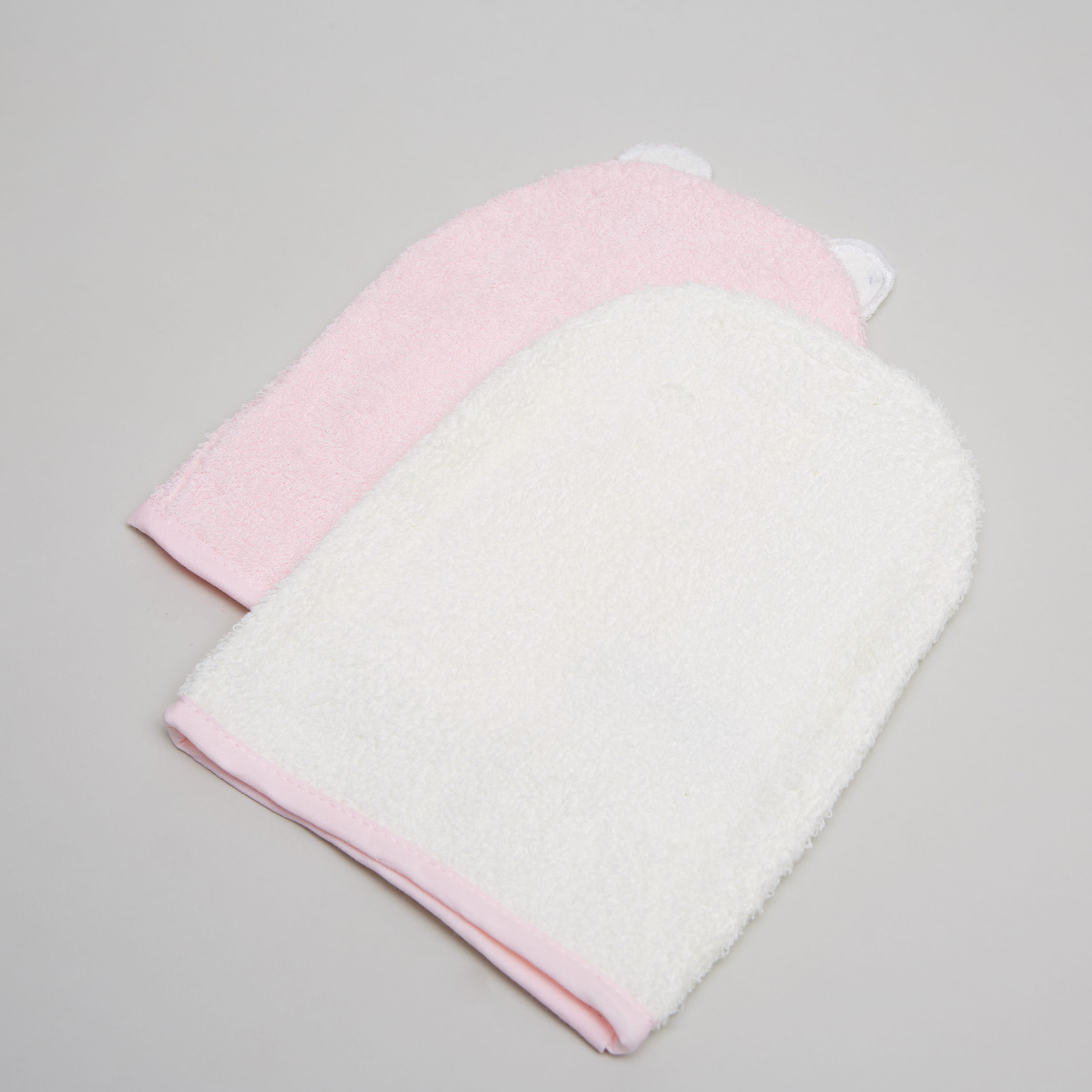 Juniors Embroidered Patch Wash Mitten - Set of 2-baby-bathandcare-towels-image-3