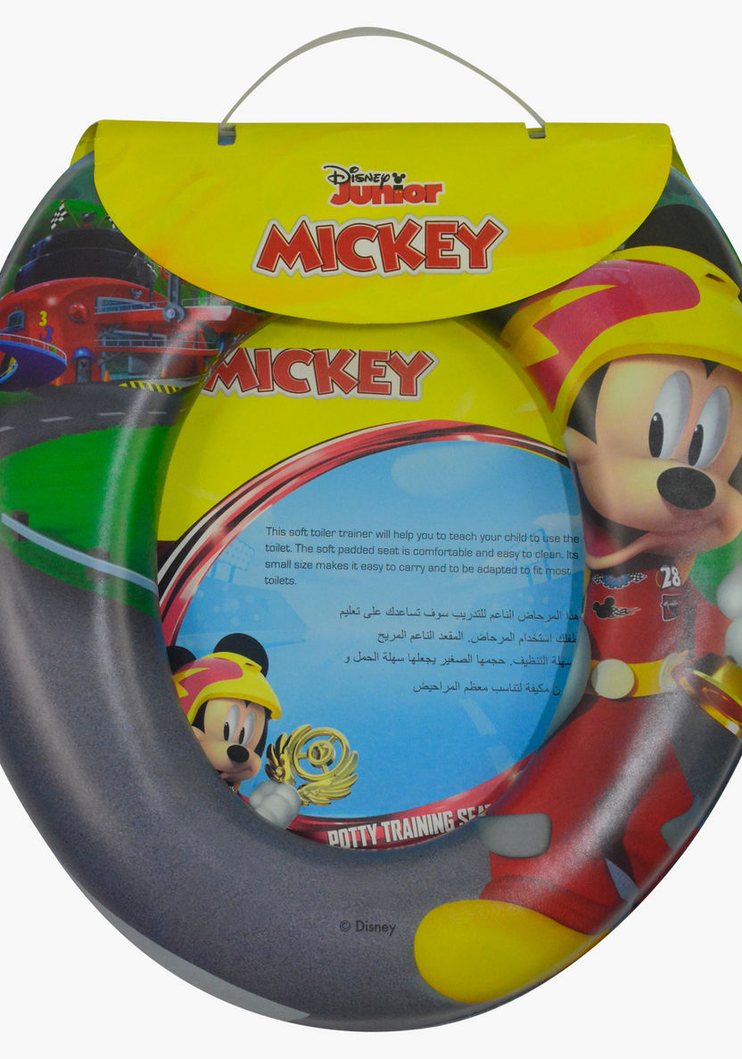 Mickey Mouse Printed Toilet Trainer Seat-Potty Training-image-0