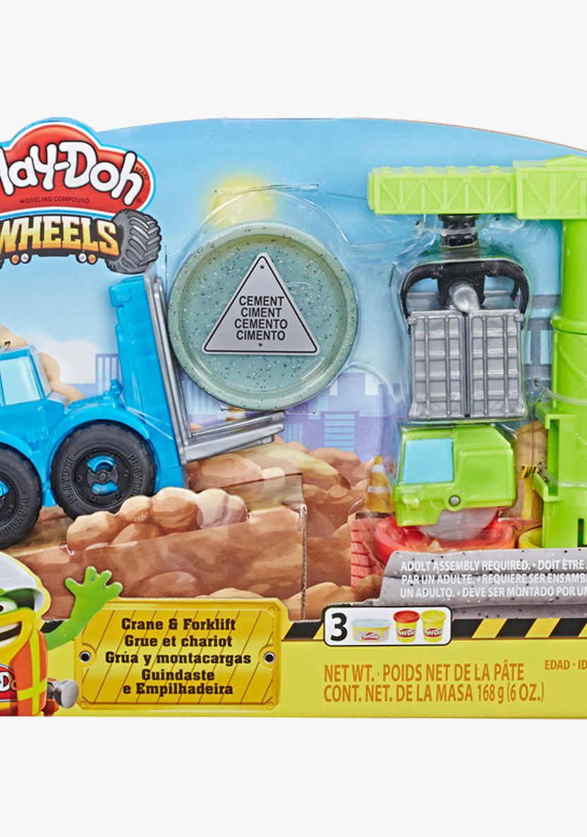 Play-Doh Wheels Crane & Forklift-Educational-image-0
