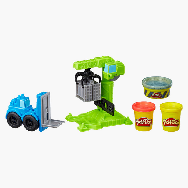 Play-Doh Wheels Crane & Forklift