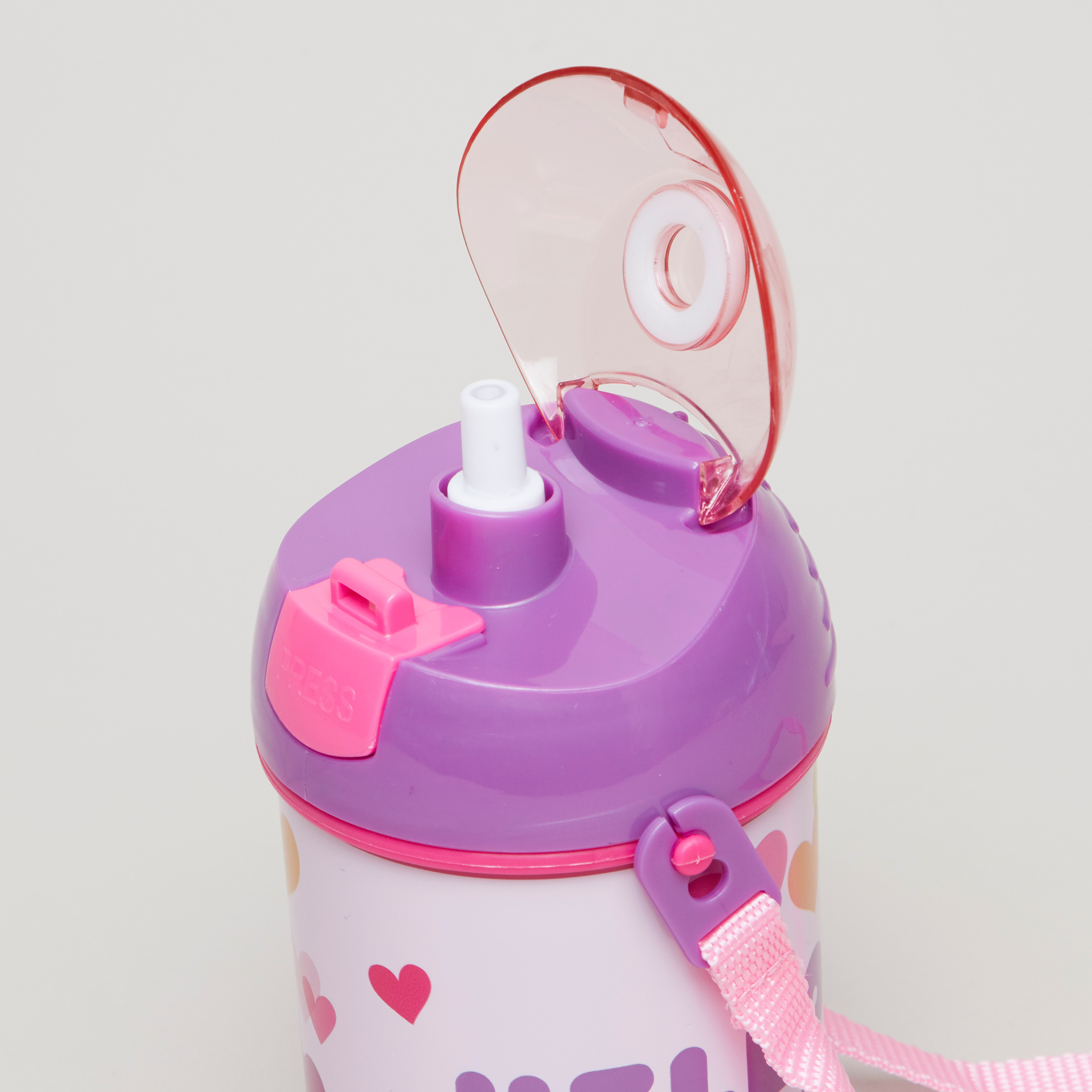 قارورة مياه بطبعات هاللو كيتي - 450 مل-baby-feeding-mealtimeessentials-image-3