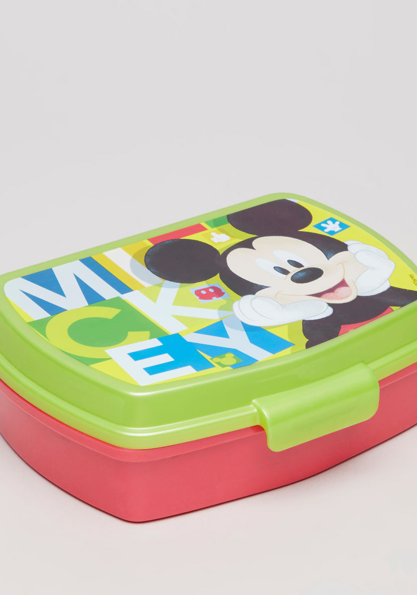 Disney Mickey Mouse Printed Lunch Box-Lunch Boxes-image-0