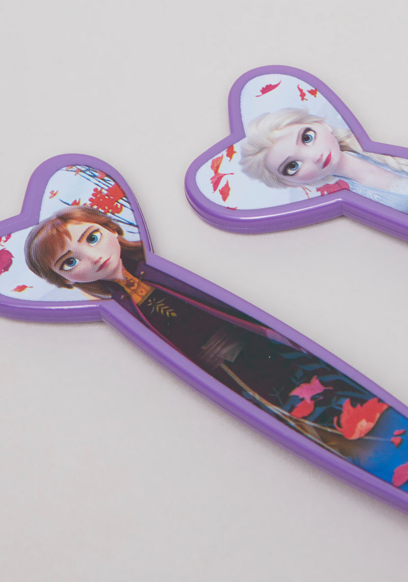 Disney Frozen Printed 2-Piece Cutlery Set-Mealtime Essentials-image-2