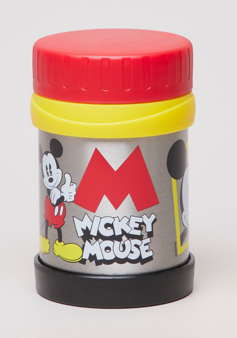 Disney Mickey Mouse Printed Isothermal Pot - 430 ml-Mealtime Essentials-image-0