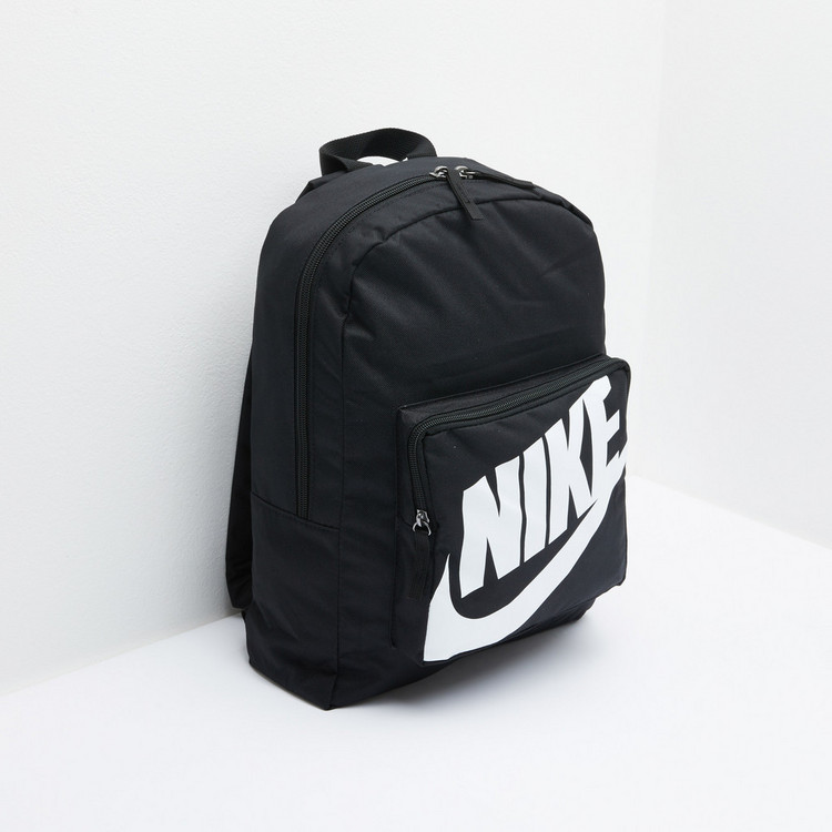Nike Printed Backpack with Zip Closure