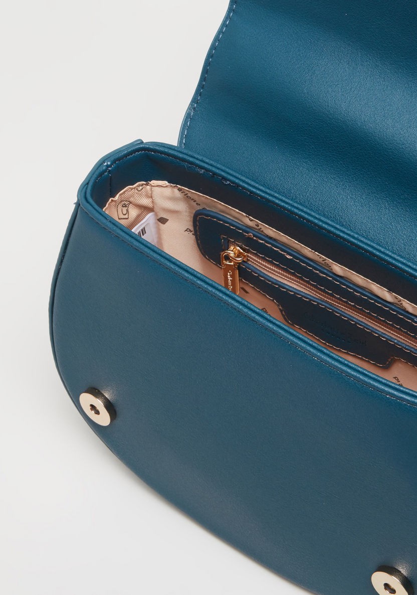 Charlotte Reid Satchel Bag with Adjustable Sling Strap-Handbags-image-4