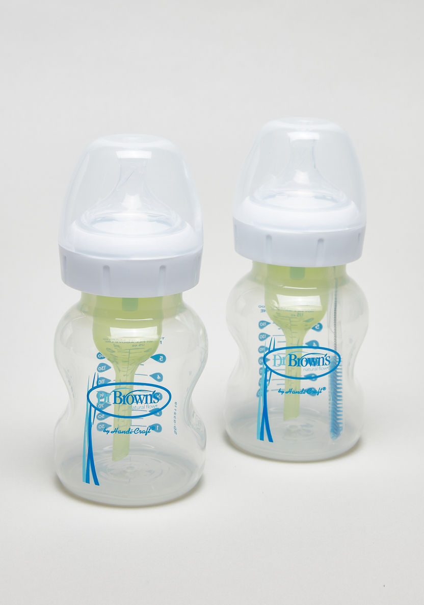 Dr. Brown's Feeding Bottle - Set of 2-Bottles and Teats-image-0