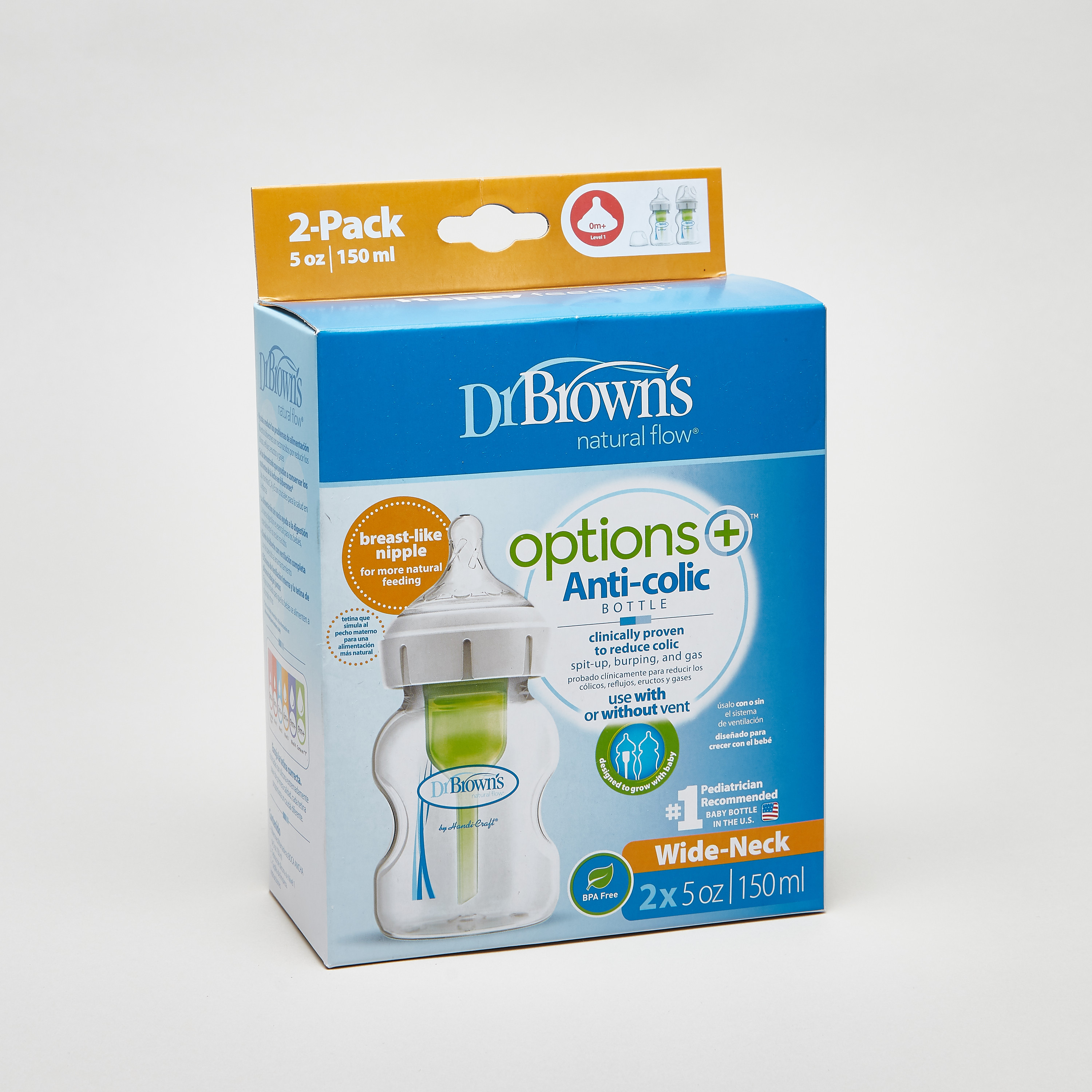 Dr. Brown's Feeding Bottle - Set of 2-baby-feeding-feedingbottles-bottlesandteats-image-5