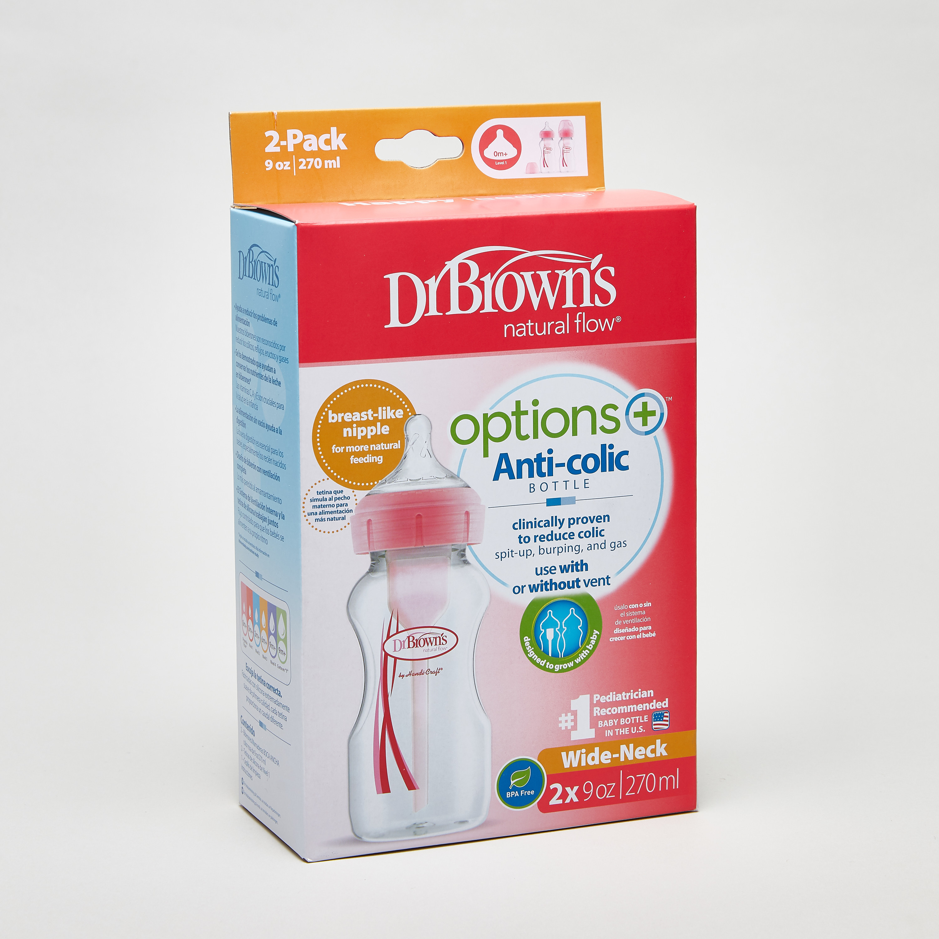 Dr. Brown's Anti-Colic Feeding Bottle - Set of 2-baby-feeding-feedingbottles-bottlesandteats-image-5