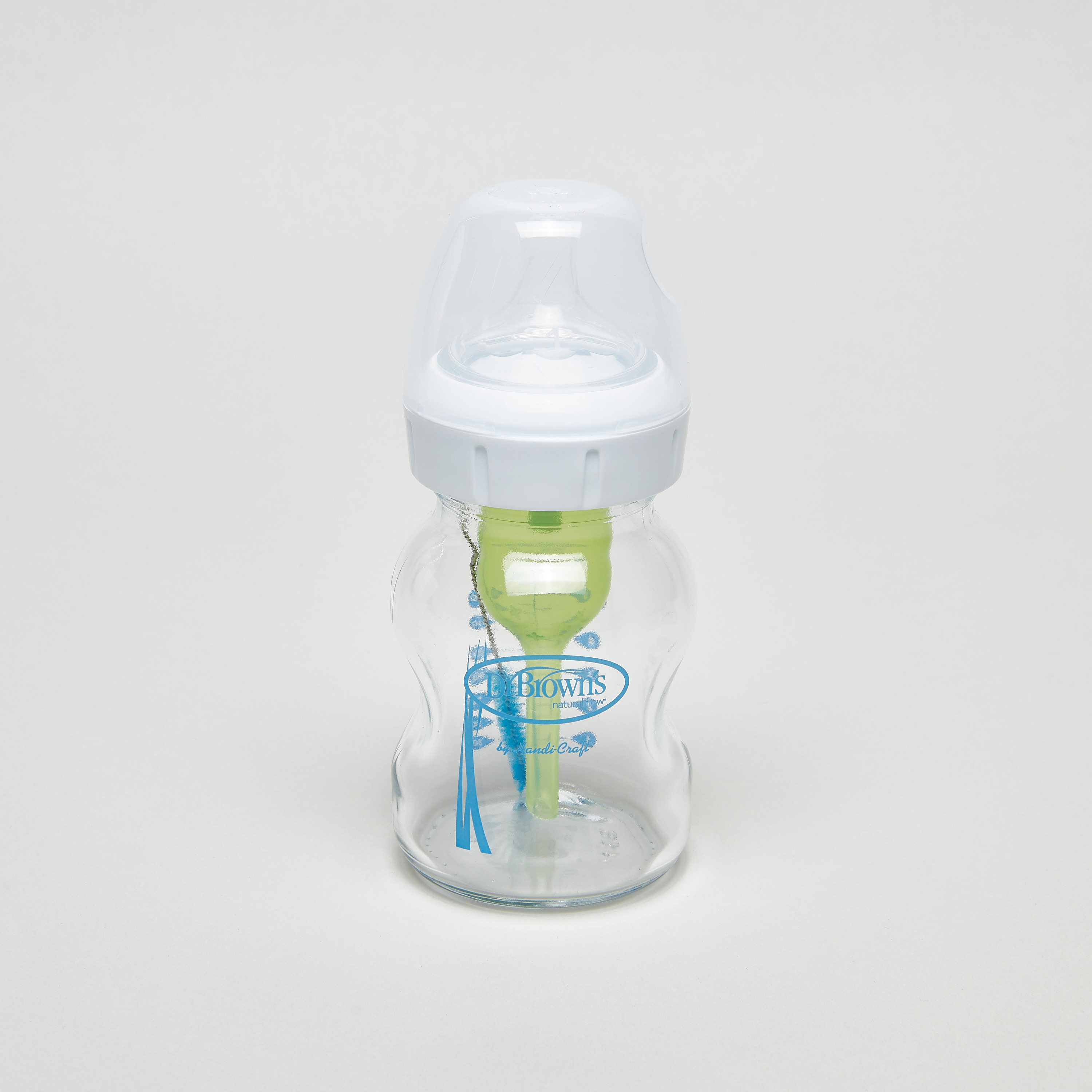 Dr. Brown's Natural Flow Options+ Anti-Colic Feeding Bottle - 5 oz-baby-feeding-feedingbottles-bottlesandteats-image-1