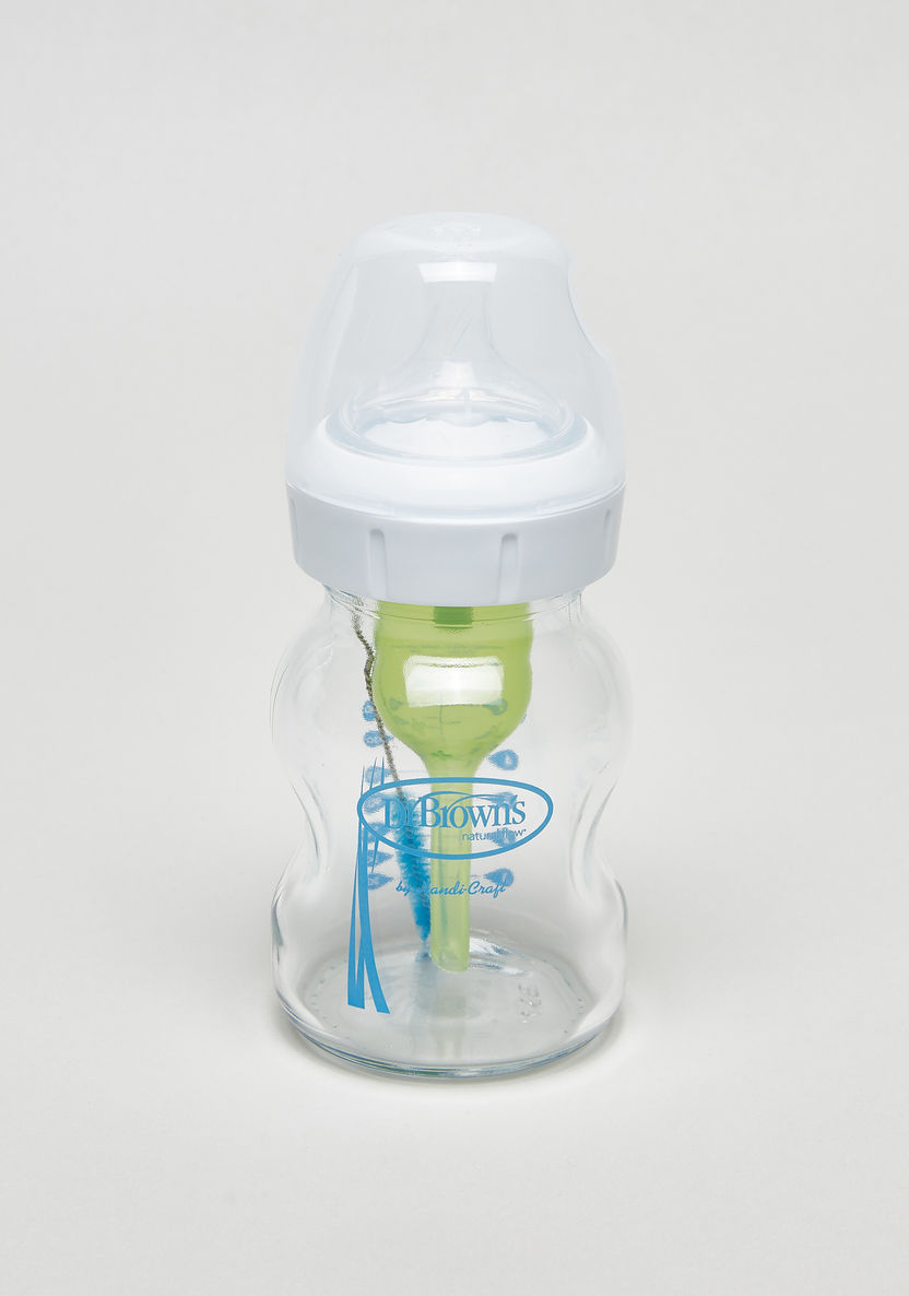 Dr. Brown's Natural Flow Options+ Anti-Colic Feeding Bottle - 5 oz-Bottles and Teats-image-0