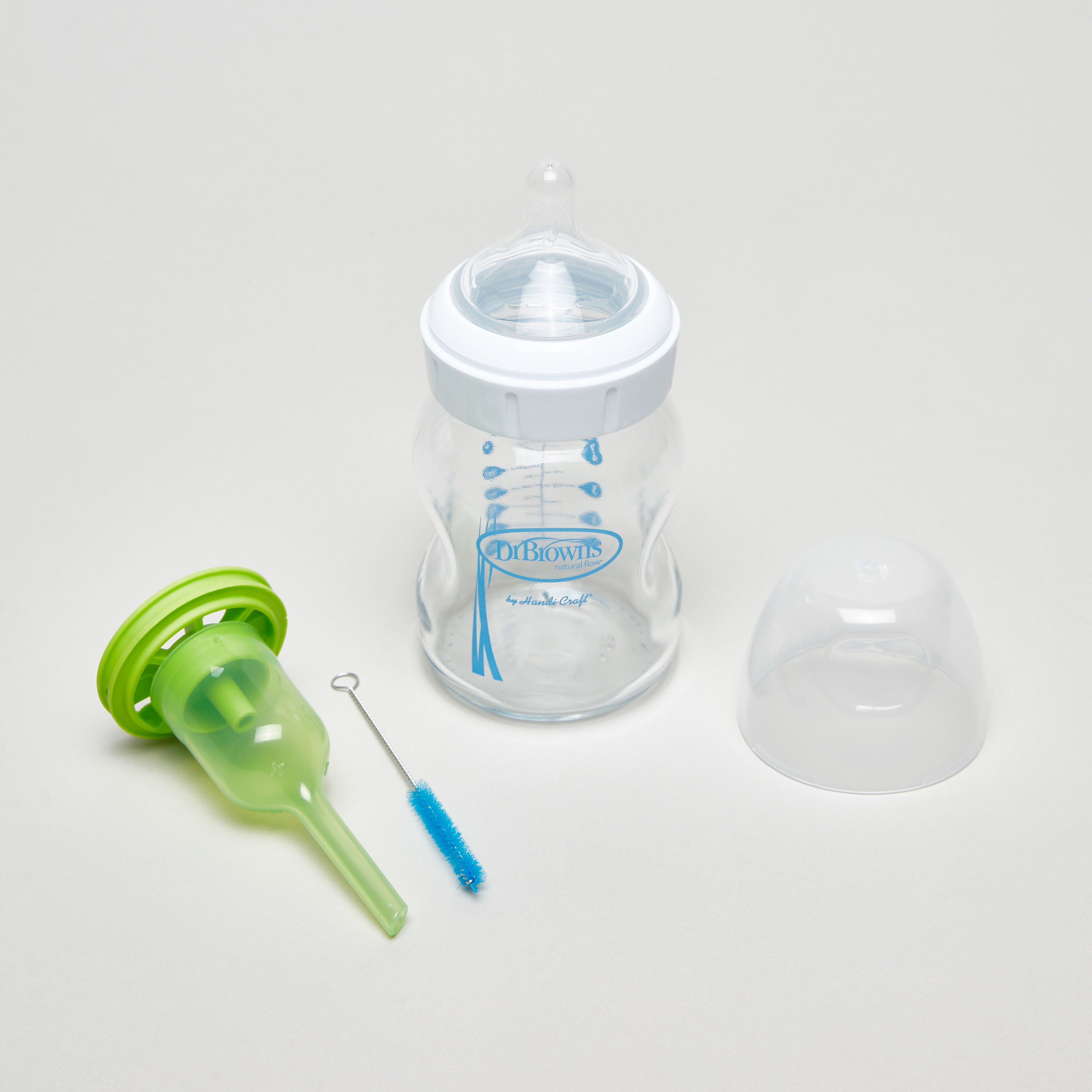 Dr. Brown's Natural Flow Options+ Anti-Colic Feeding Bottle - 5 oz-baby-feeding-feedingbottles-bottlesandteats-image-2