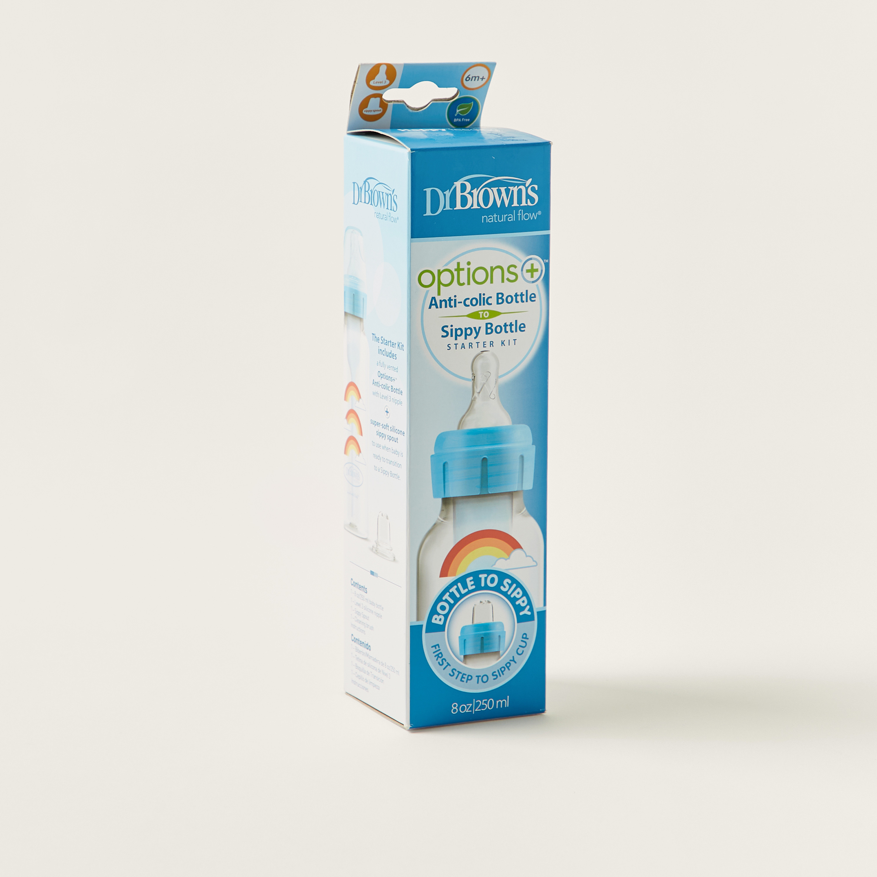 Dr. Brown's Printed Feeding Bottle with Cap-baby-feeding-feedingbottles-bottlesandteats-image-5
