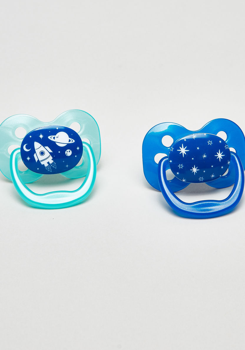 Dr. Brown's Advantage Reversible Pacifiers - Set of 2-Pacifiers-image-1