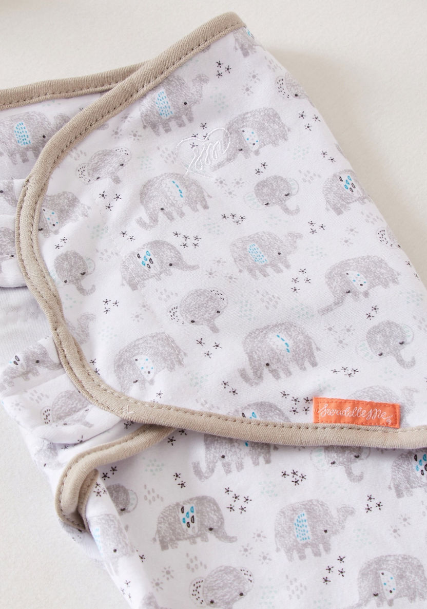 Summer Infant Swaddle Me Ditzy Print Wrap-Swaddles and Sleeping Bags-image-1