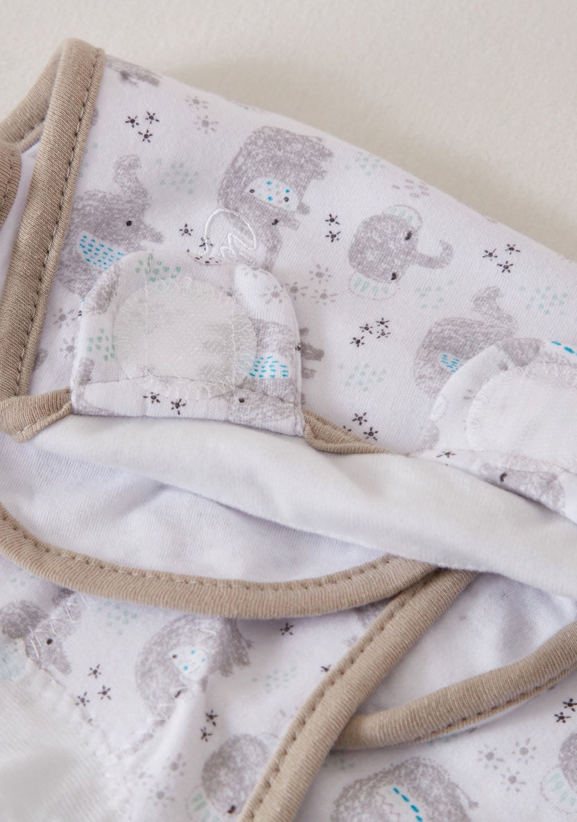 Summer Infant Swaddle Me Ditzy Print Wrap-Swaddles and Sleeping Bags-image-2