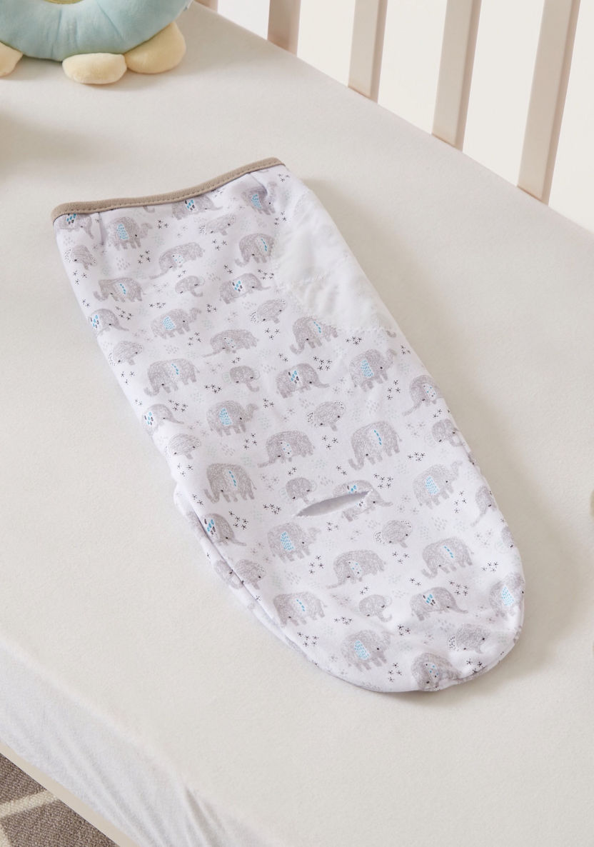 Summer Infant Swaddle Me Ditzy Print Wrap-Swaddles and Sleeping Bags-image-4