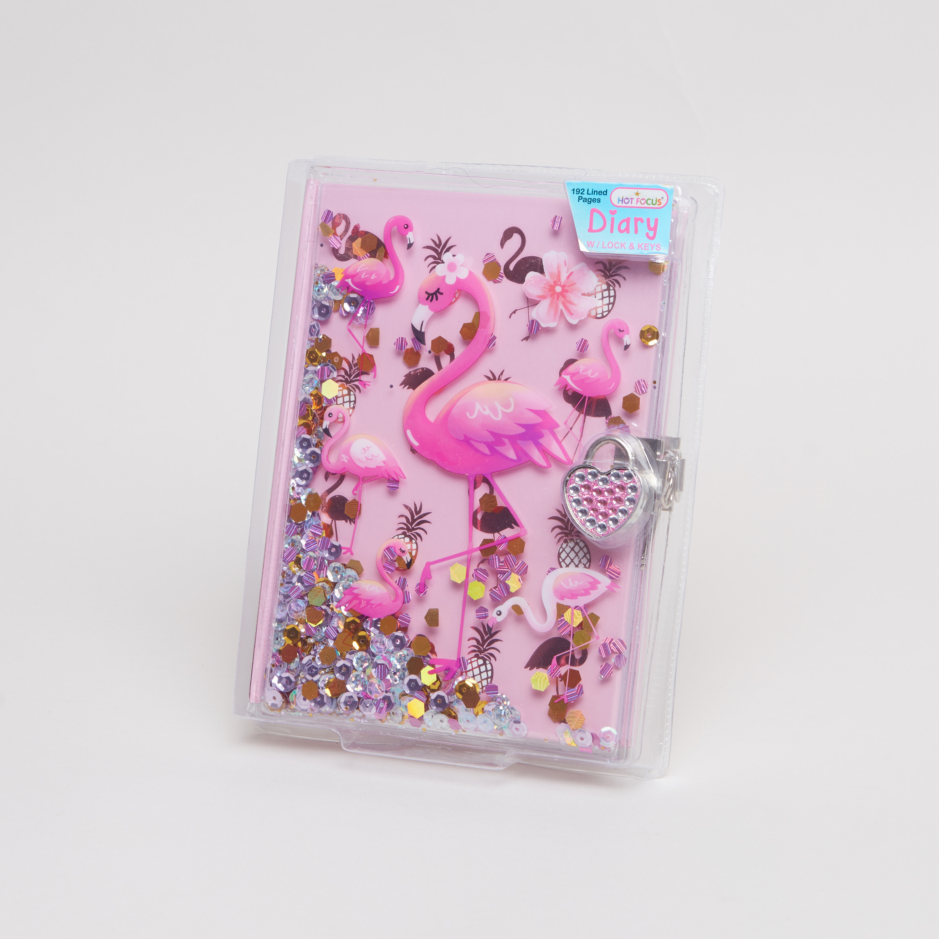 Hot Focus Lined Diary with Lock and Key-school-stationery-accessories-image-1
