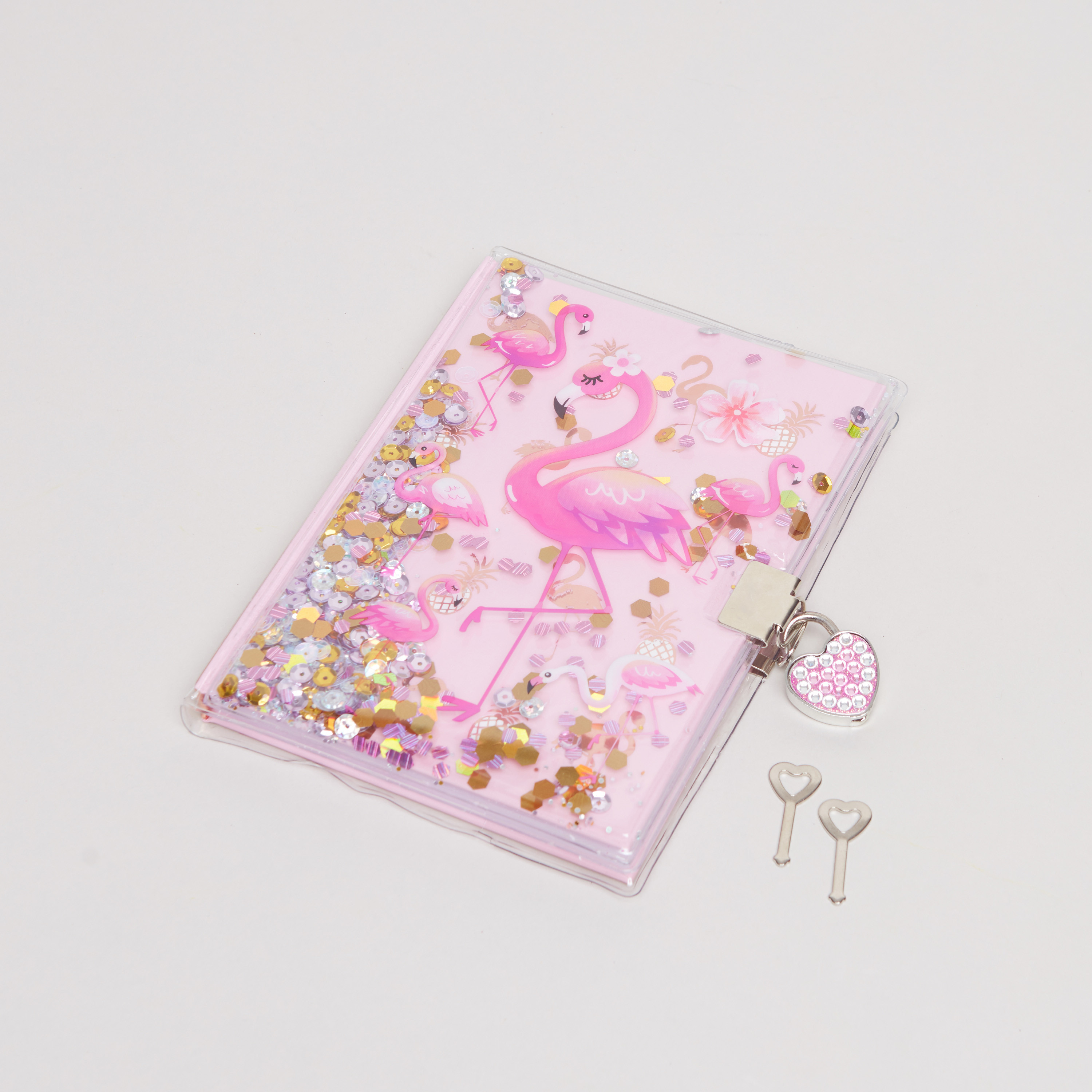 Hot Focus Lined Diary with Lock and Key-school-stationery-accessories-image-2