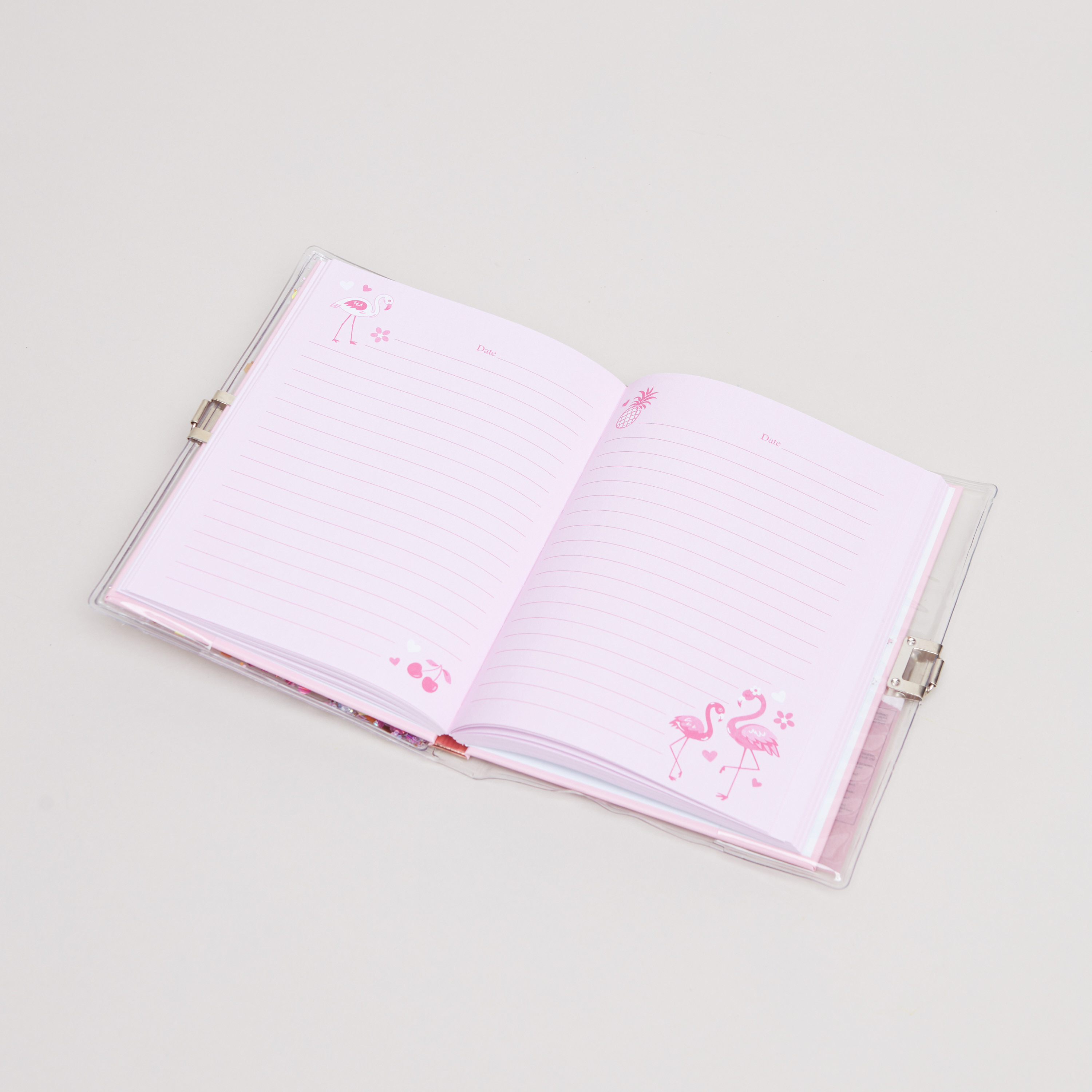 Hot Focus Lined Diary with Lock and Key-school-stationery-accessories-image-4