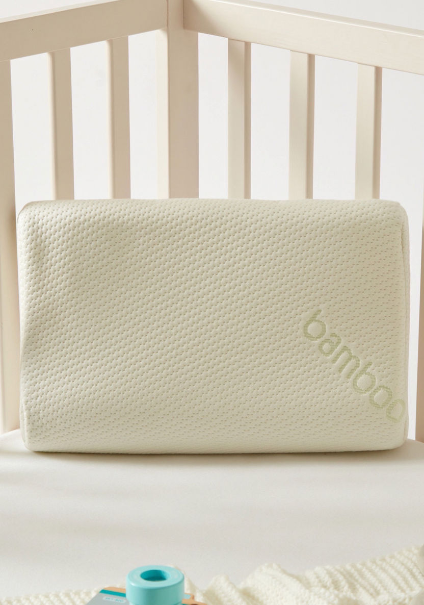 Comfy Baby Adjustable Memory Foam Pillow - 26x40x6.8 cms-Baby Bedding-image-0