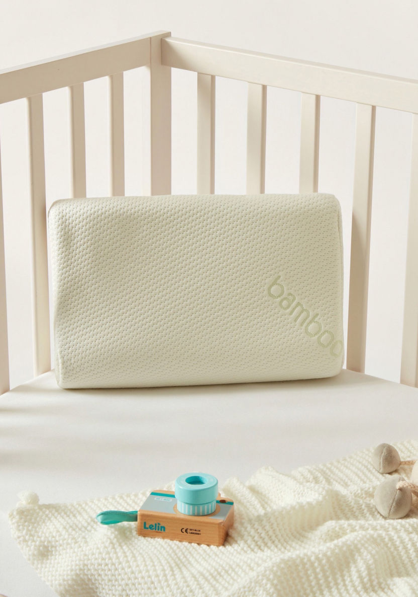 Comfy Baby Adjustable Memory Foam Pillow - 26x40x6.8 cms-Baby Bedding-image-4