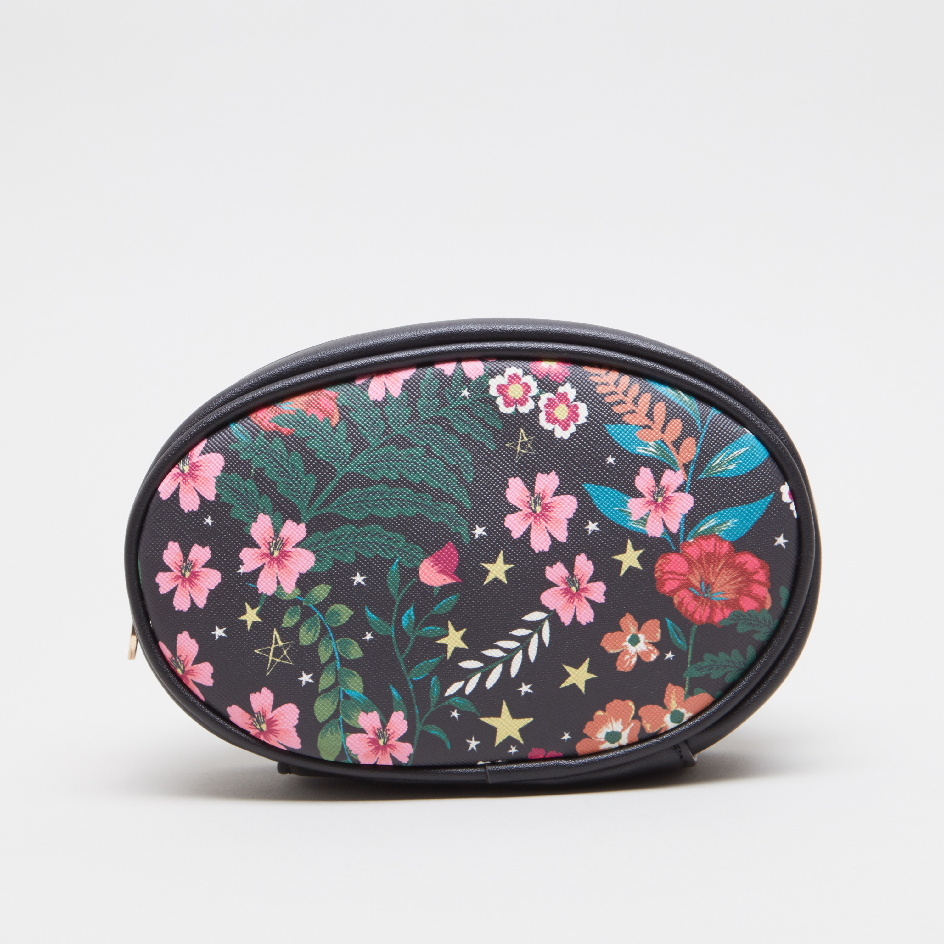 Sasha Floral Printed Fanny Pack with Zip Closure-women-bagsandwallets-handbags-image-1