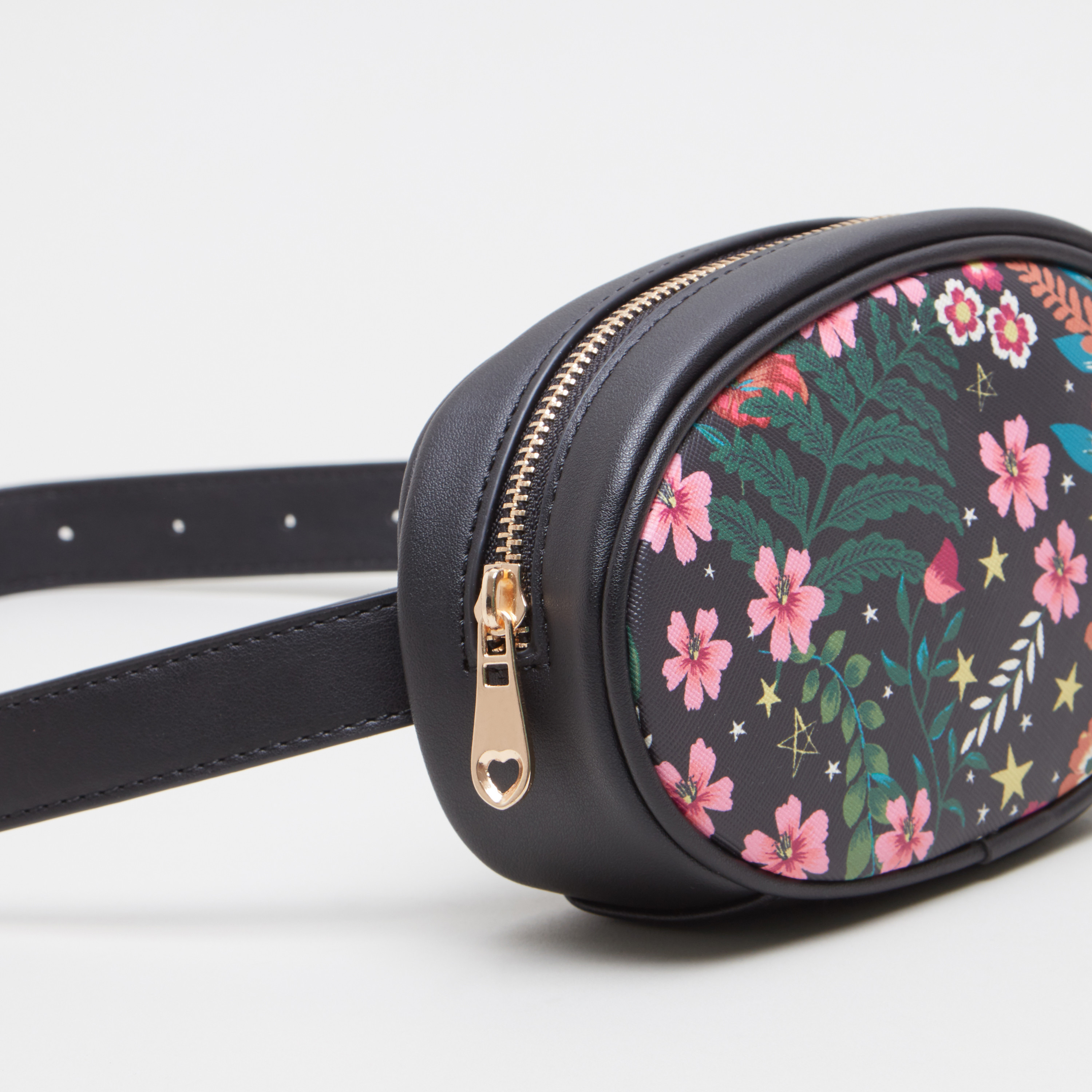 Sasha Floral Printed Fanny Pack with Zip Closure-women-bagsandwallets-handbags-image-4