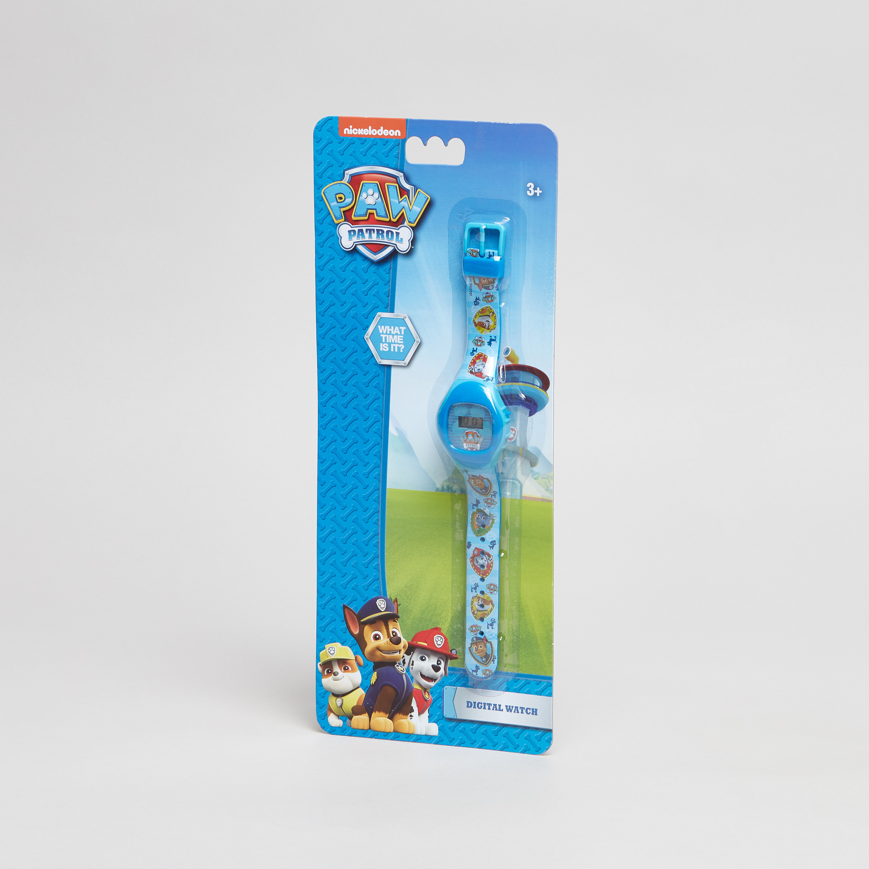 ساعة يد رقمية بقرص مستدير وإبزيم إغلاق وطبعات باو باترول-boys-accessories-watches-image-1