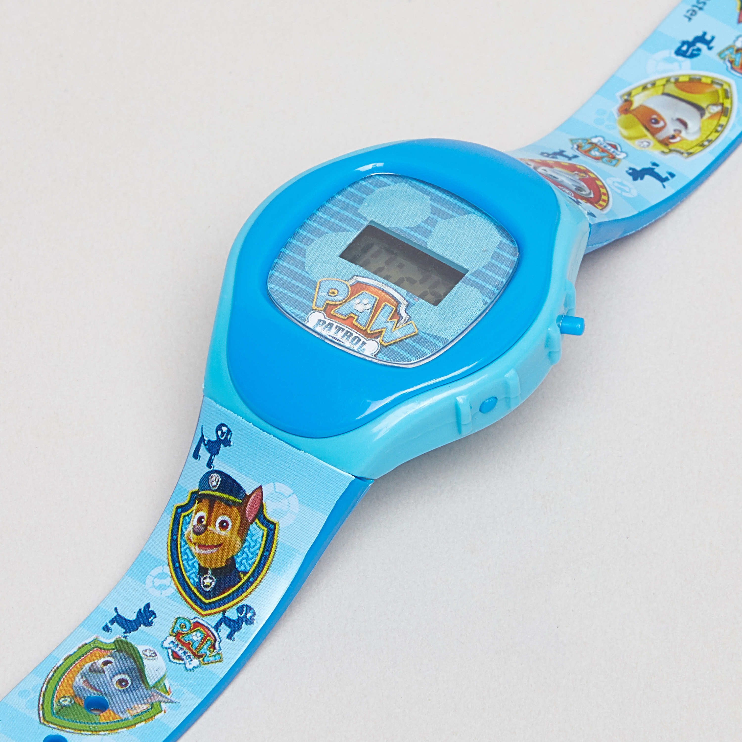 ساعة يد رقمية بقرص مستدير وإبزيم إغلاق وطبعات باو باترول-boys-accessories-watches-image-3