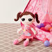 Juniors Doll in Checked Dress - 60 cms-Dolls and Playsets-thumbnail-0