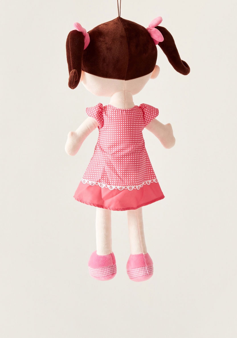 Juniors Doll in Checked Dress - 60 cms-Dolls and Playsets-image-4