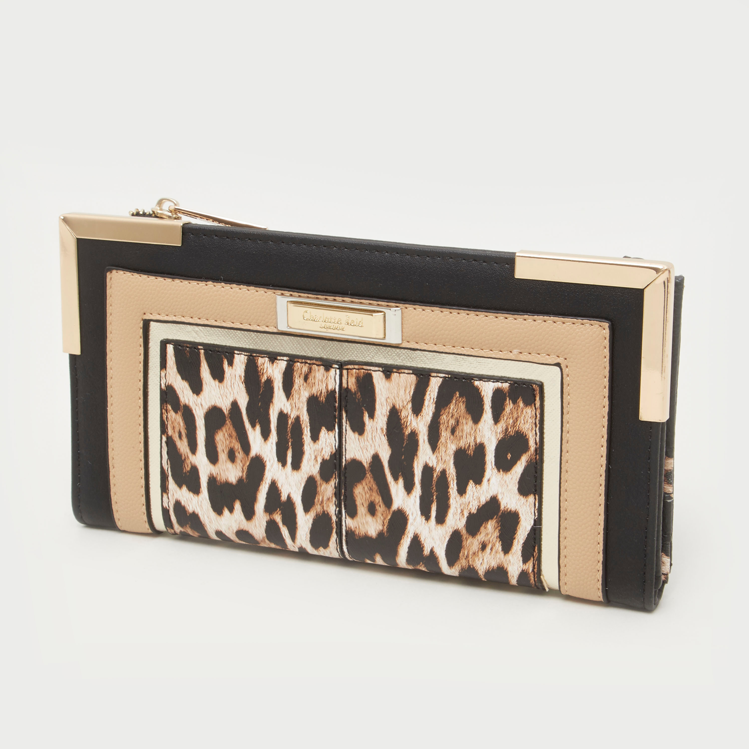 Charlotte Reid Animal Print Long Bi-Fold Wallet-women-bagsandwallets-wallets-image-1