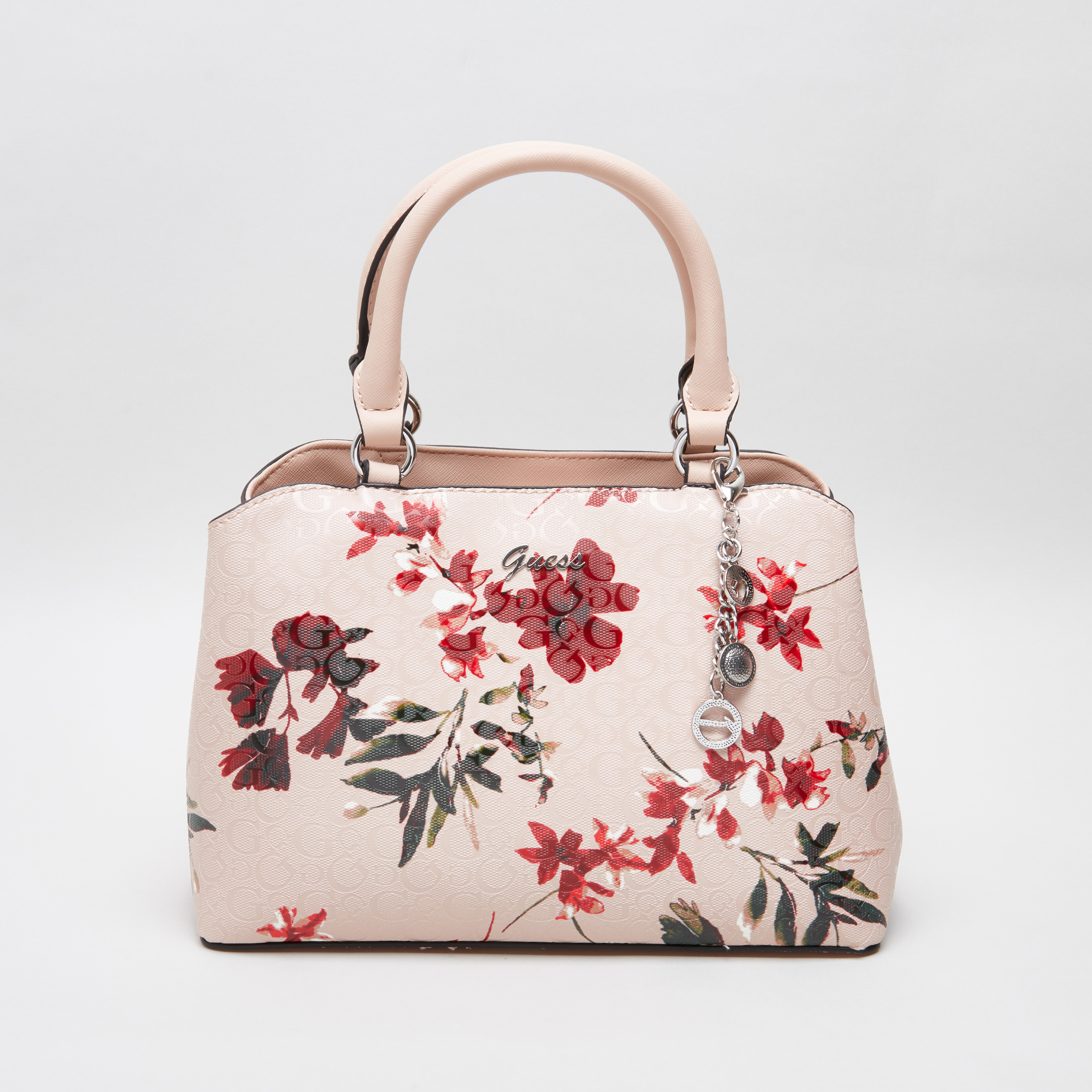 Guess floral 2025 tote bag