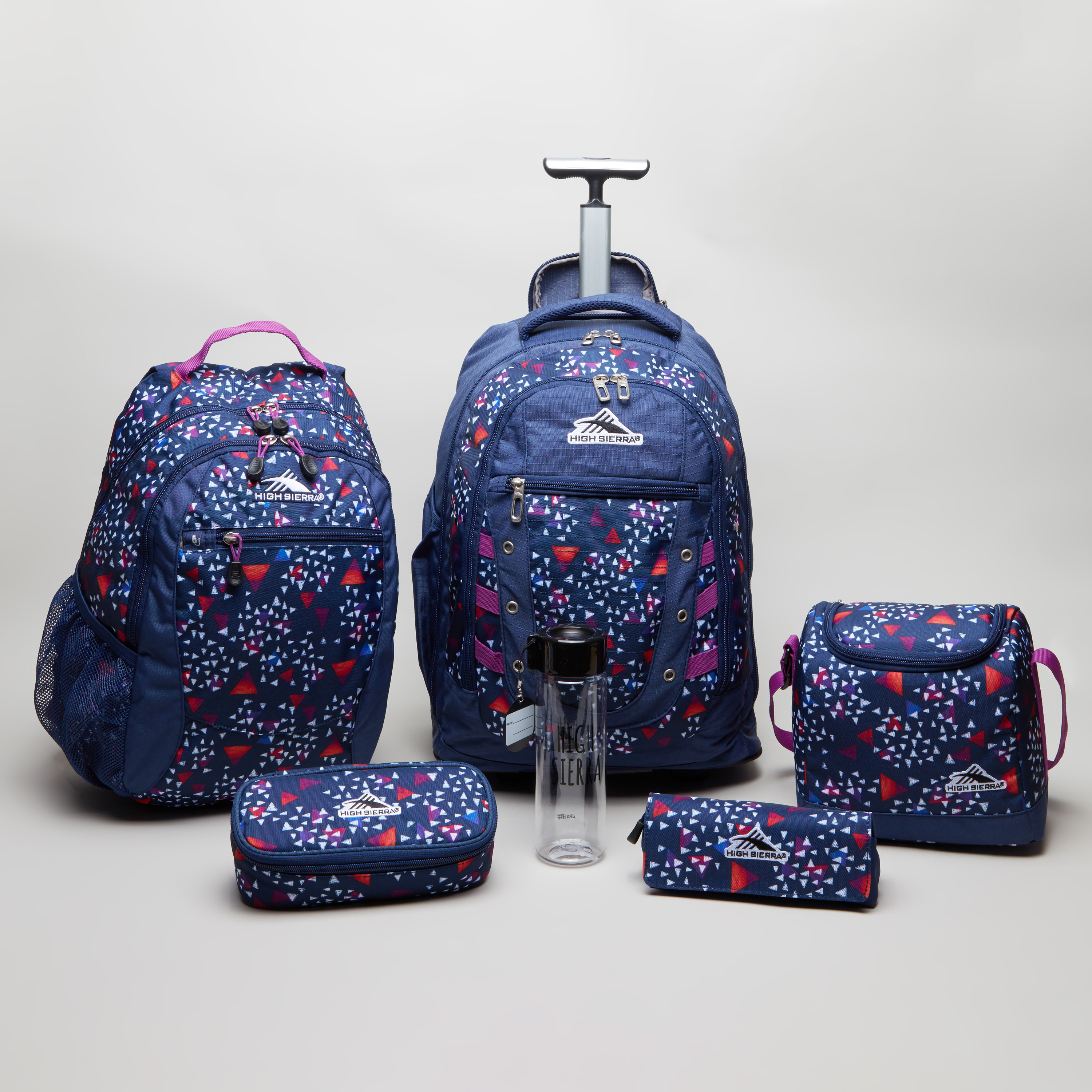 6 piece backpack outlet set