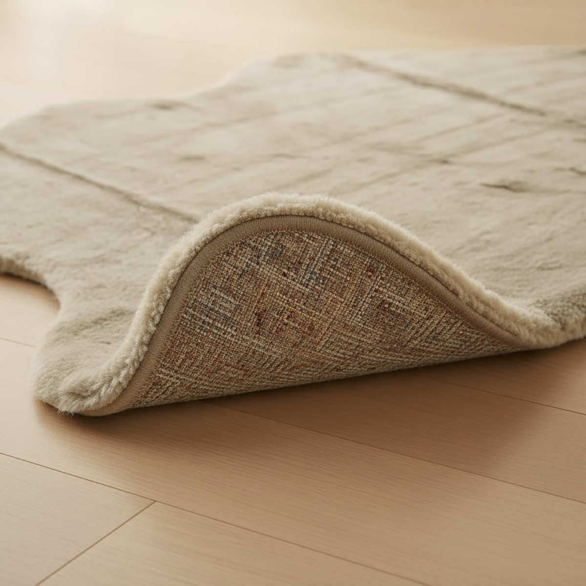Faux Fur Rug - 90x60 cms-household-rugsandcarpets-rugs-image-2