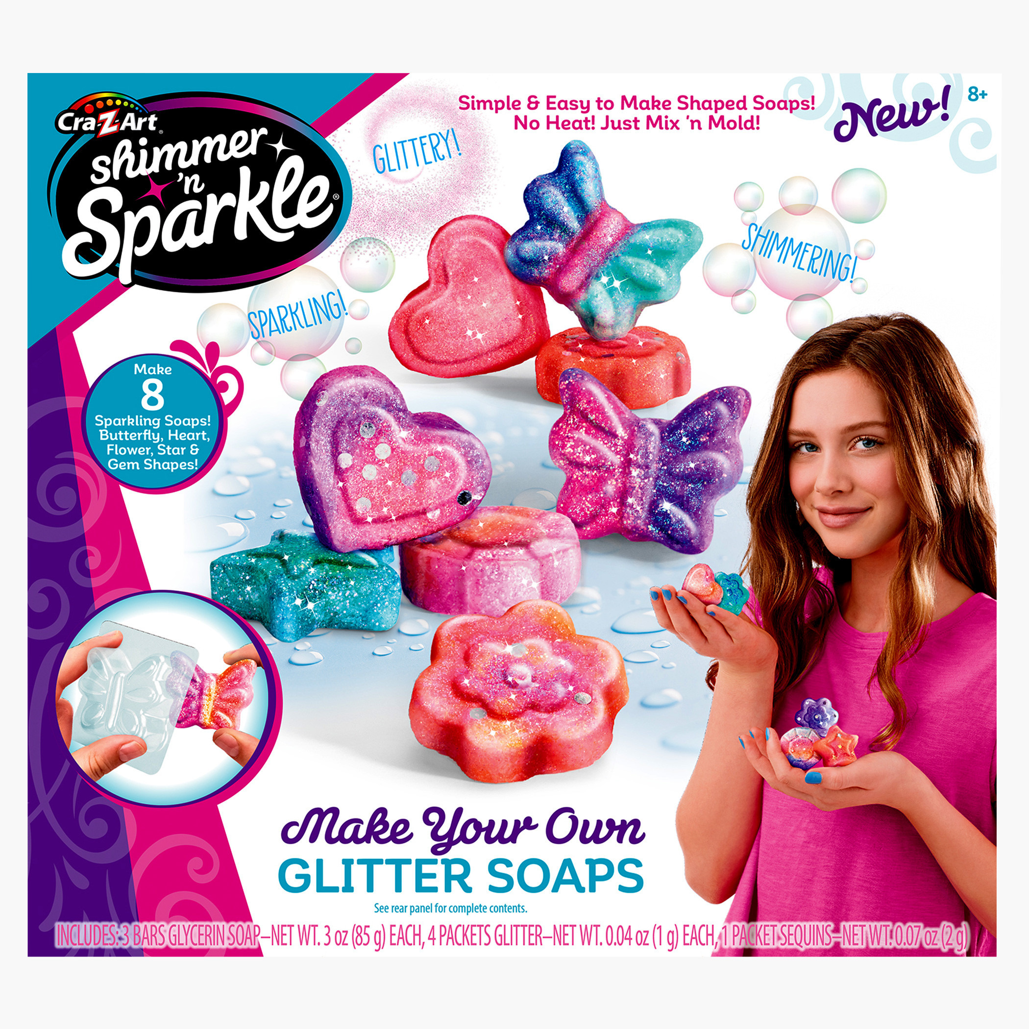 Shimmer N Sparkle Make Your Own Glitter Soap Set-toys-dollsandplaysets-dollhouses-image-2